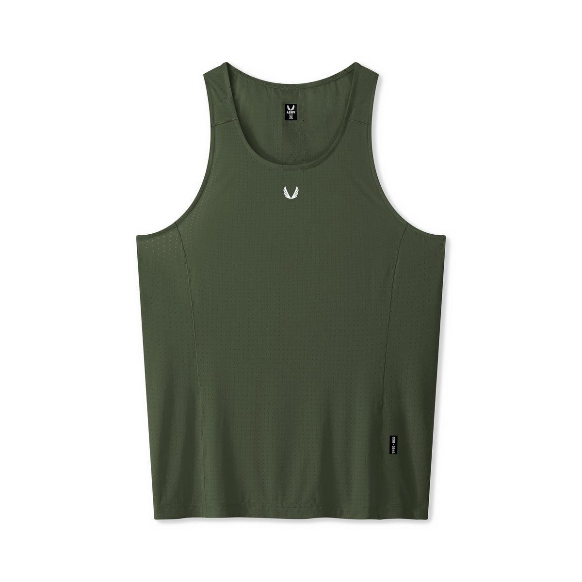 0949. Laser-Vent™ Singlet Tank - Navy Product Image