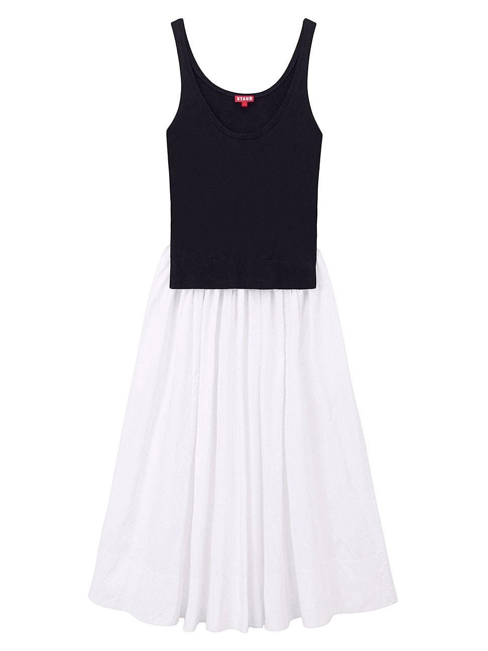Womens Corey Merino Wool & Cotton Midi-Dress Product Image