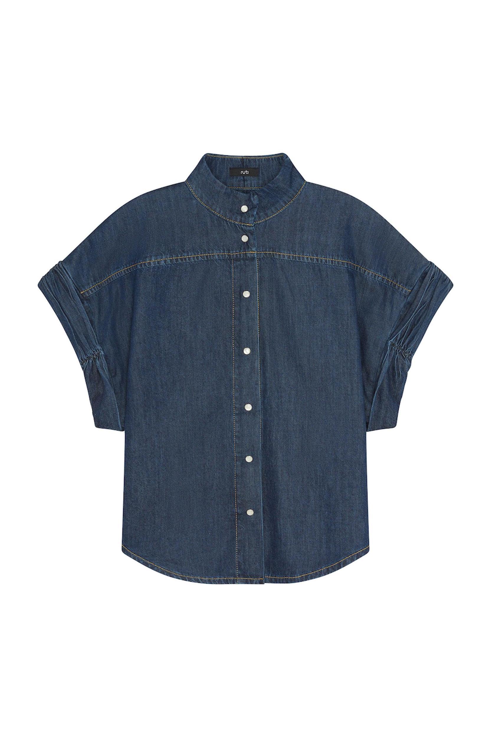 Always Chic Denim Blouse Product Image