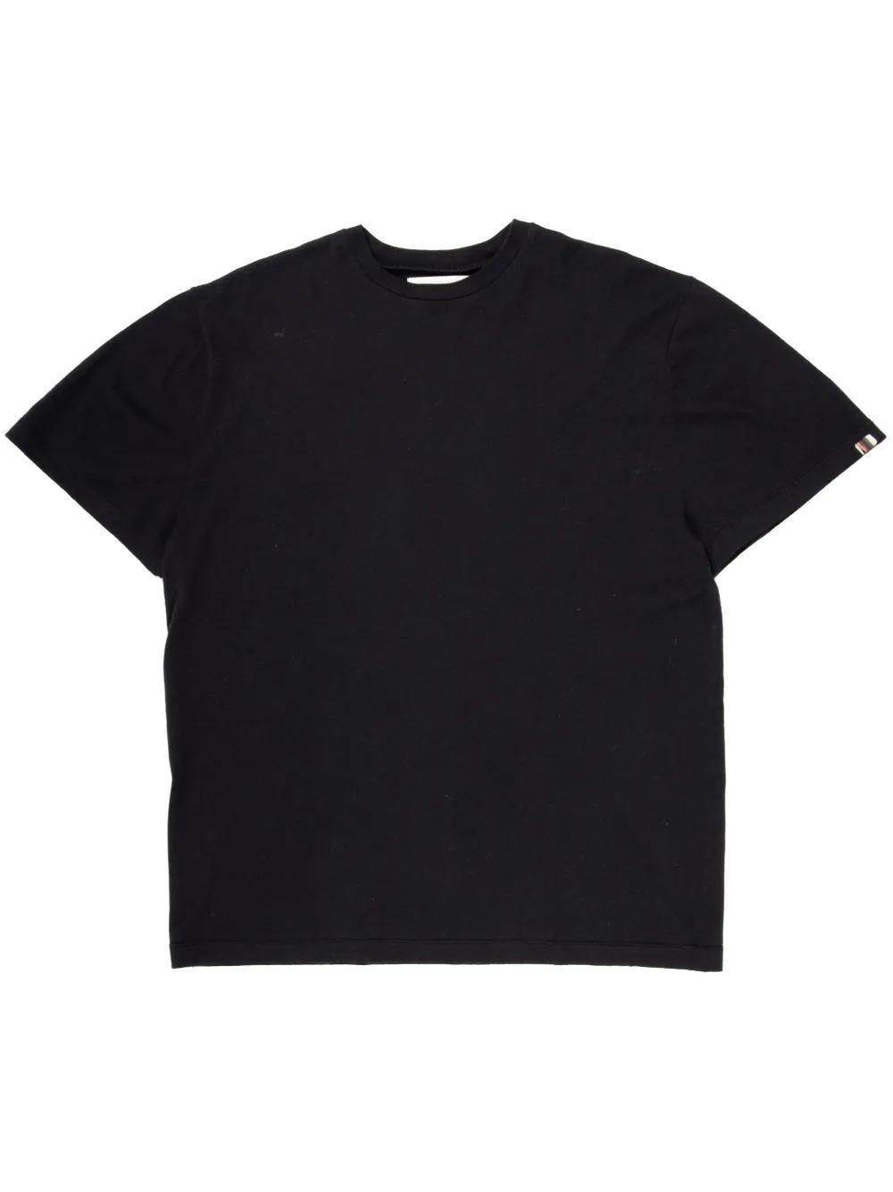 EXTREME CASHMERE Crew-neck T-shirt In Black Product Image