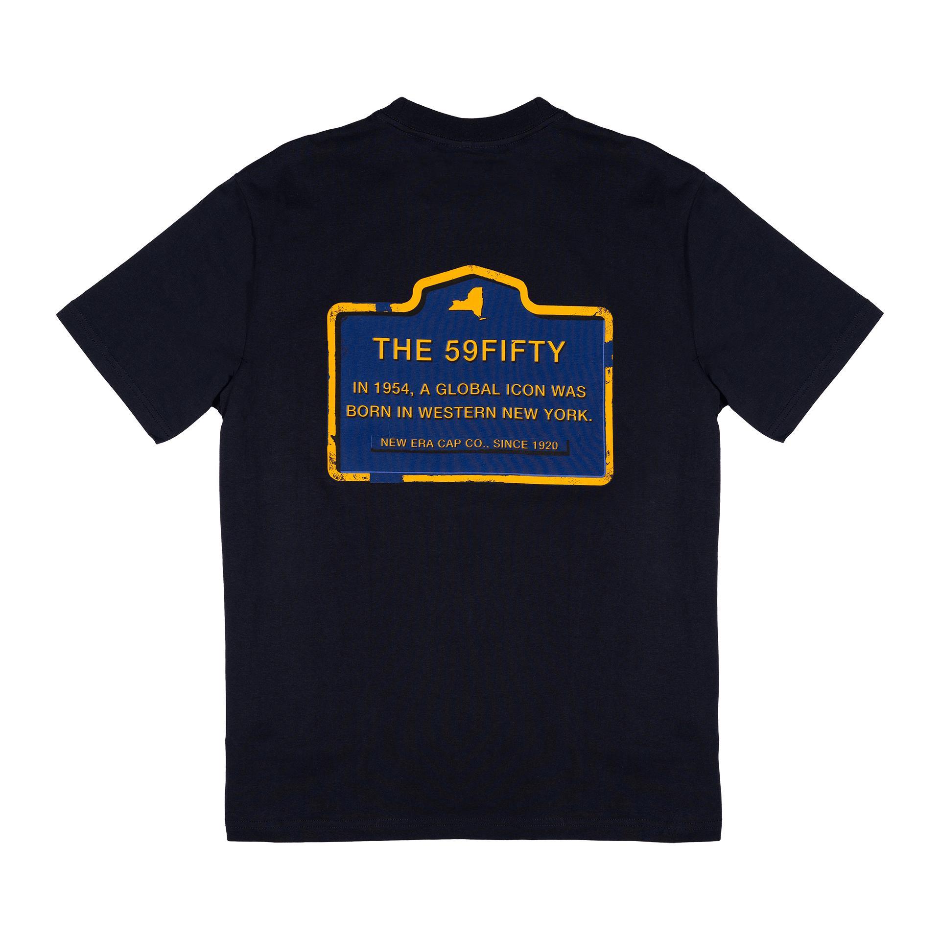 New Era Branded Landmark Navy T-Shirt Male Product Image
