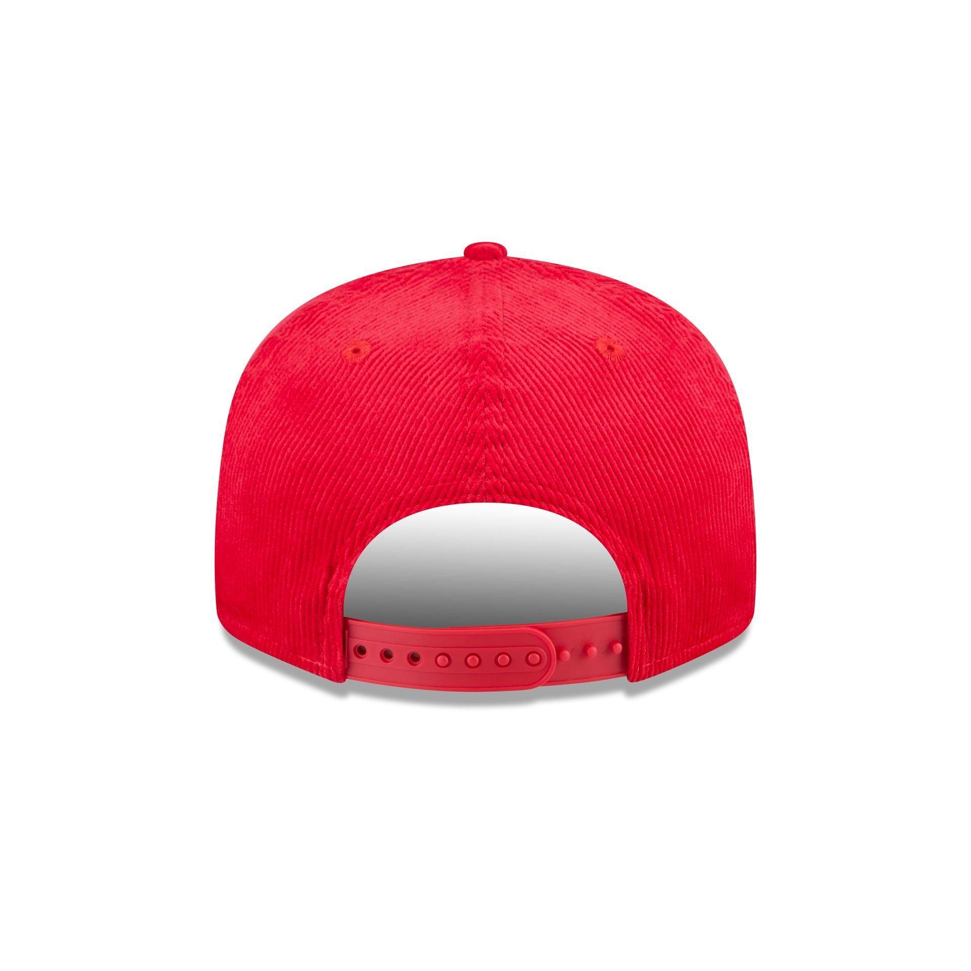 Los Angeles Dodgers Cardinal Basic 59FIFTY Fitted Hat Male Product Image
