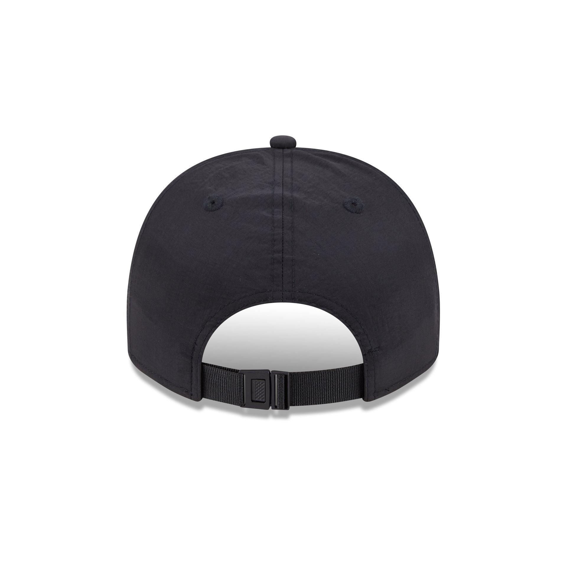 Atlanta Braves Black Script Safety Pin 59FIFTY A-Frame Fitted Hat Male Product Image