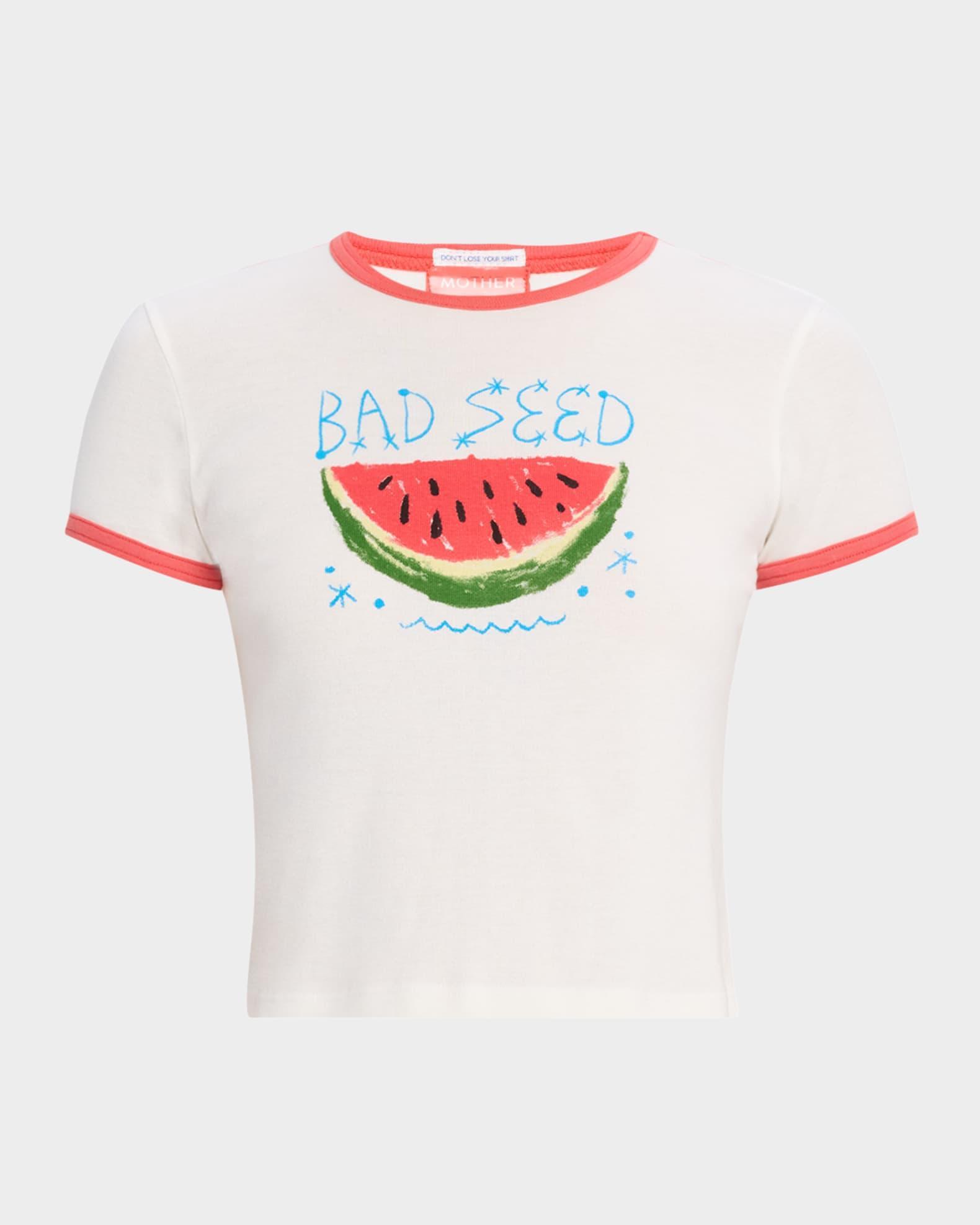 The Itty Bitty Ringer Cropped Tee Product Image