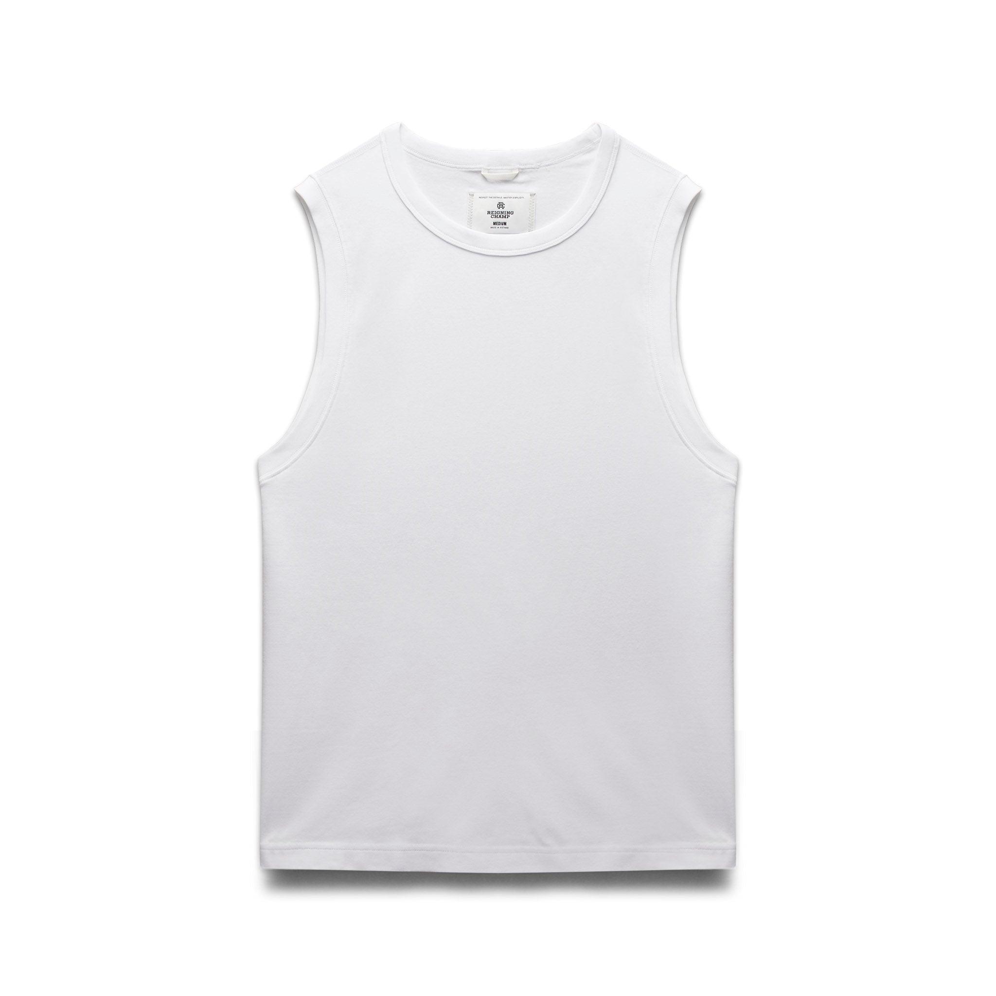Dual Jersey Slim Sleeveless Shirt Male Product Image