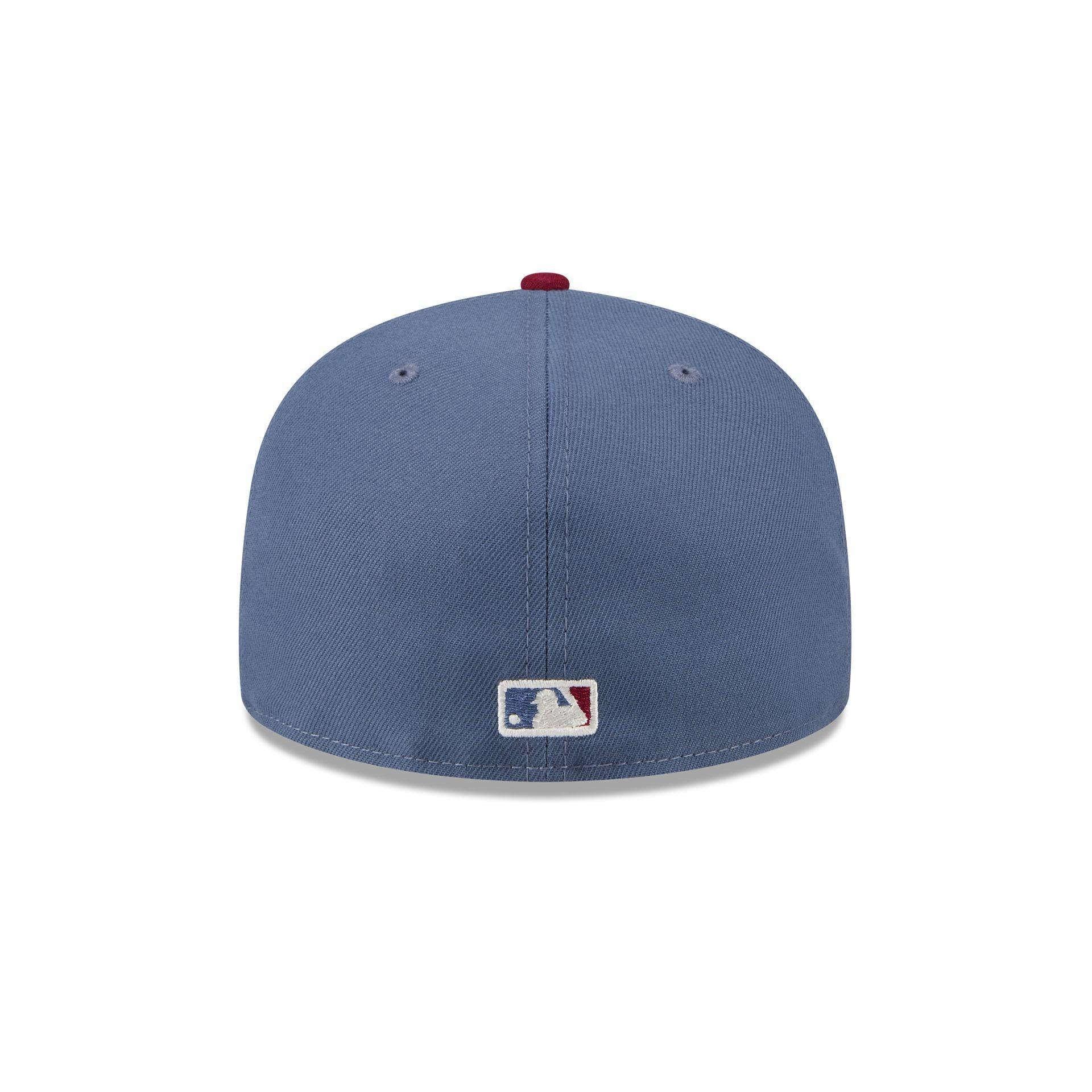 New York Mets Deep Blue 59FIFTY Fitted Hat Male Product Image