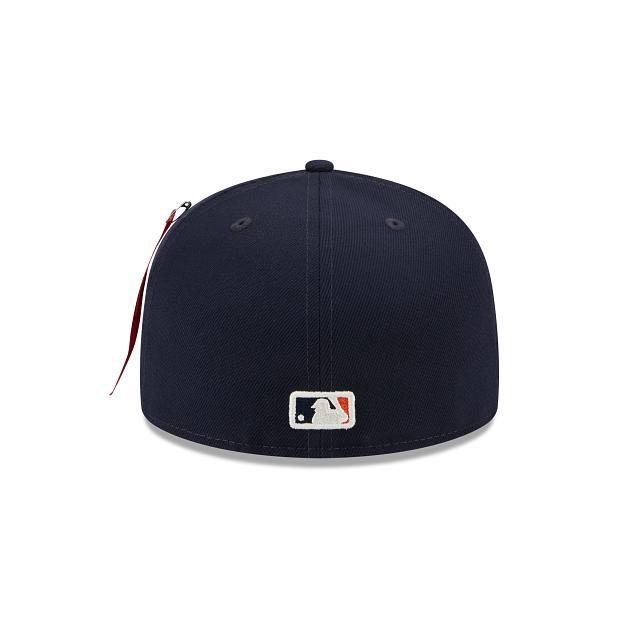 Alpha Industries X Houston Astros Dual Logo 59FIFTY Fitted Hat Male Product Image