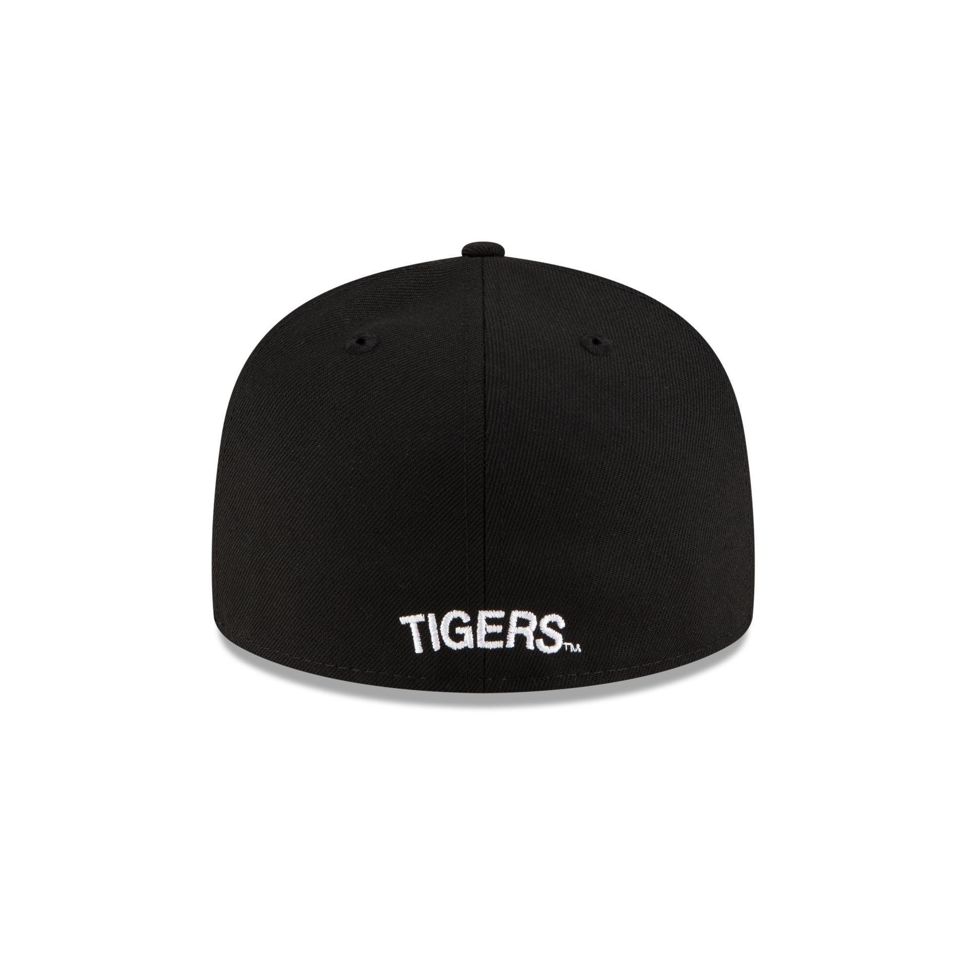 Memphis Tigers Black & White 59FIFTY Fitted Hat Male Product Image