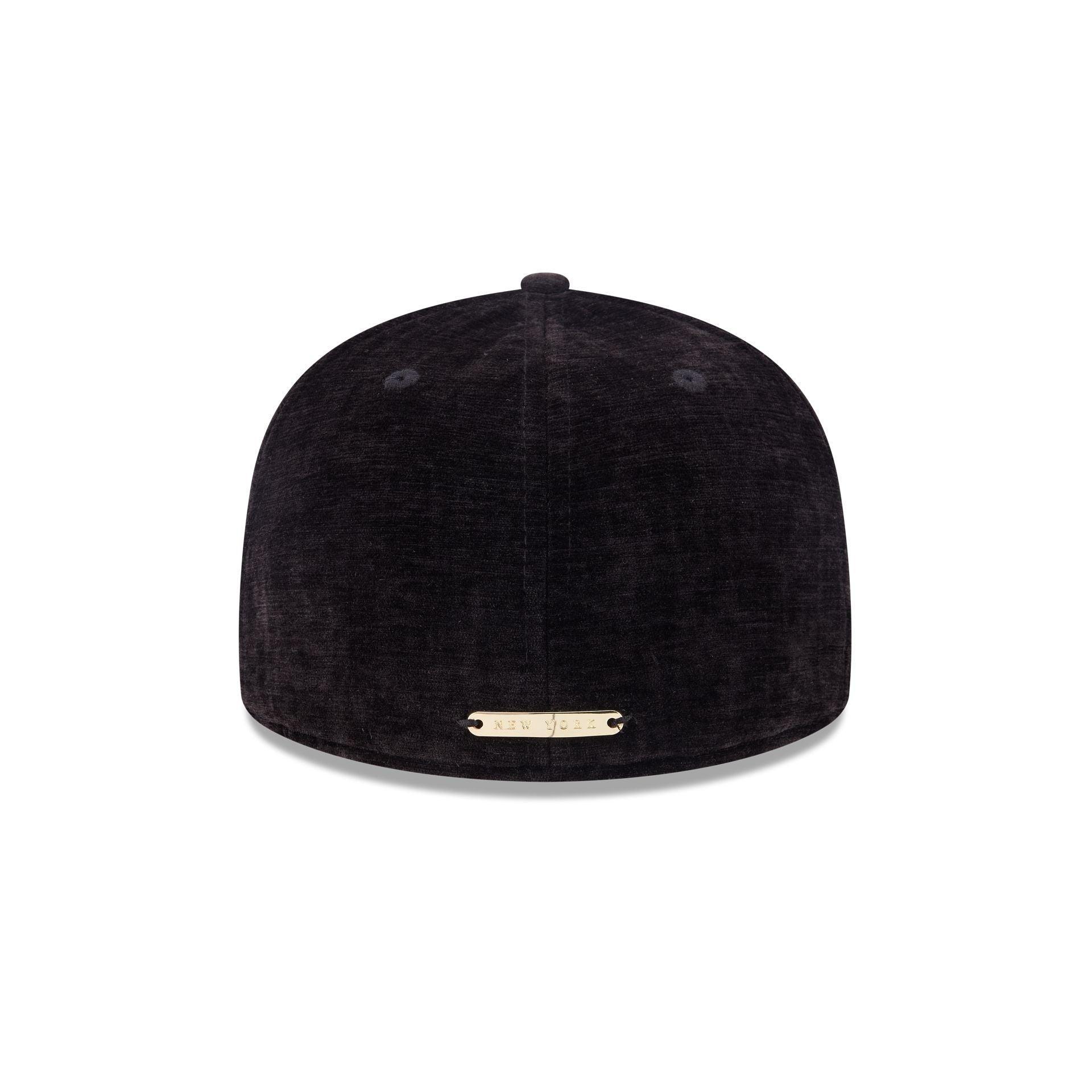 New York Mets Black Velvet 59FIFTY Fitted Hat Male Product Image