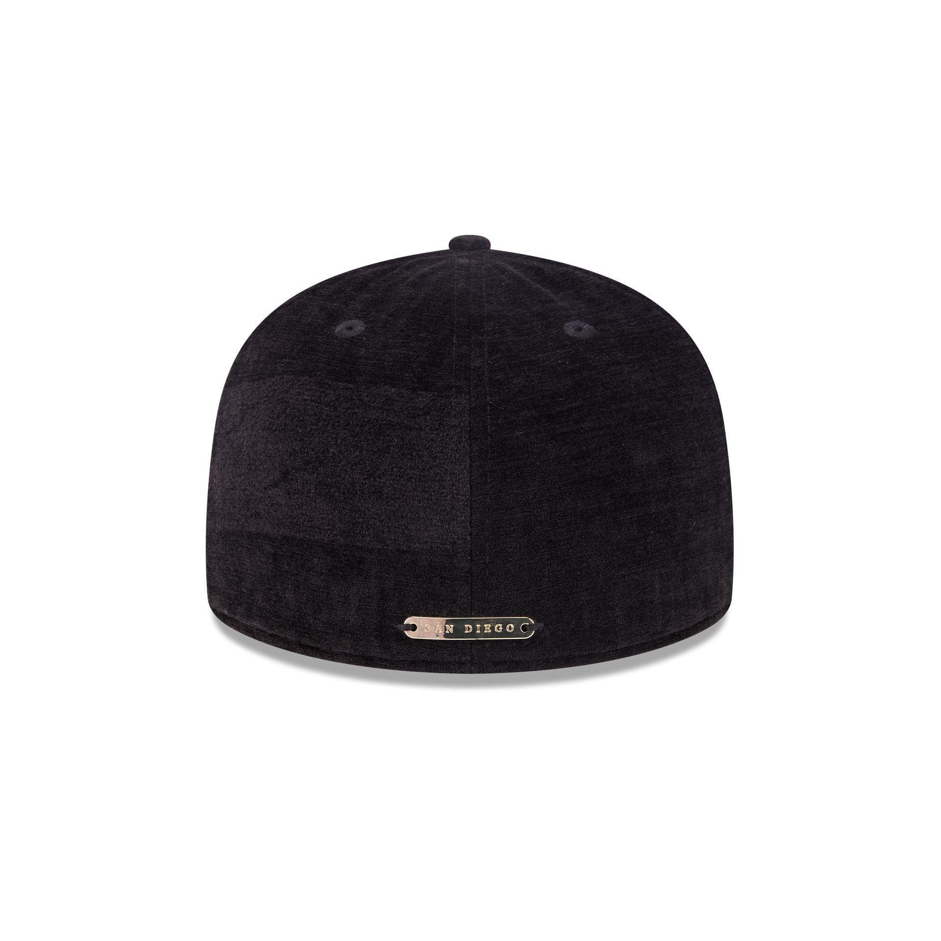 New York Mets Black Velvet 59FIFTY Fitted Hat Male Product Image
