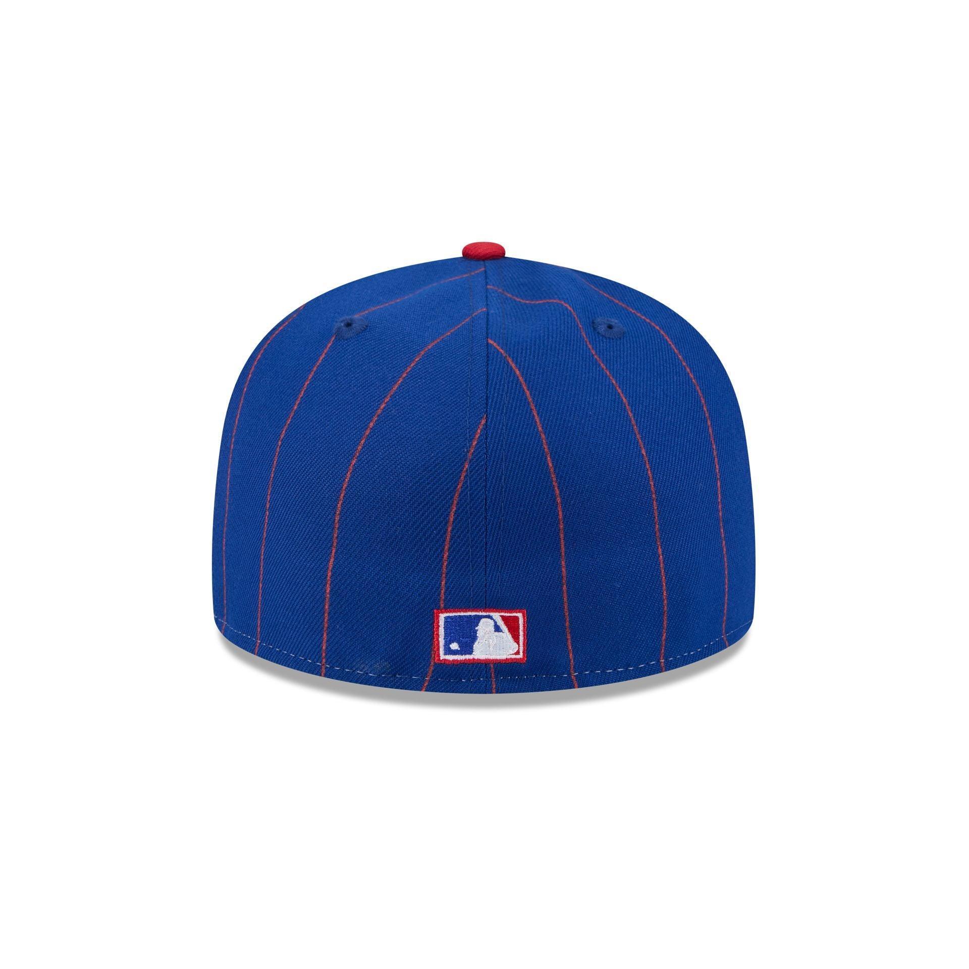 Montreal Expos Pinstripe League Pin 59FIFTY Fitted Hat Male Product Image