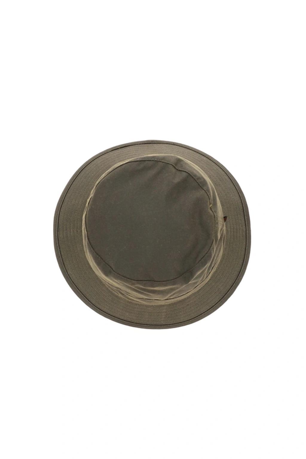 Embroidered Logo Bucket Hat In Green Product Image