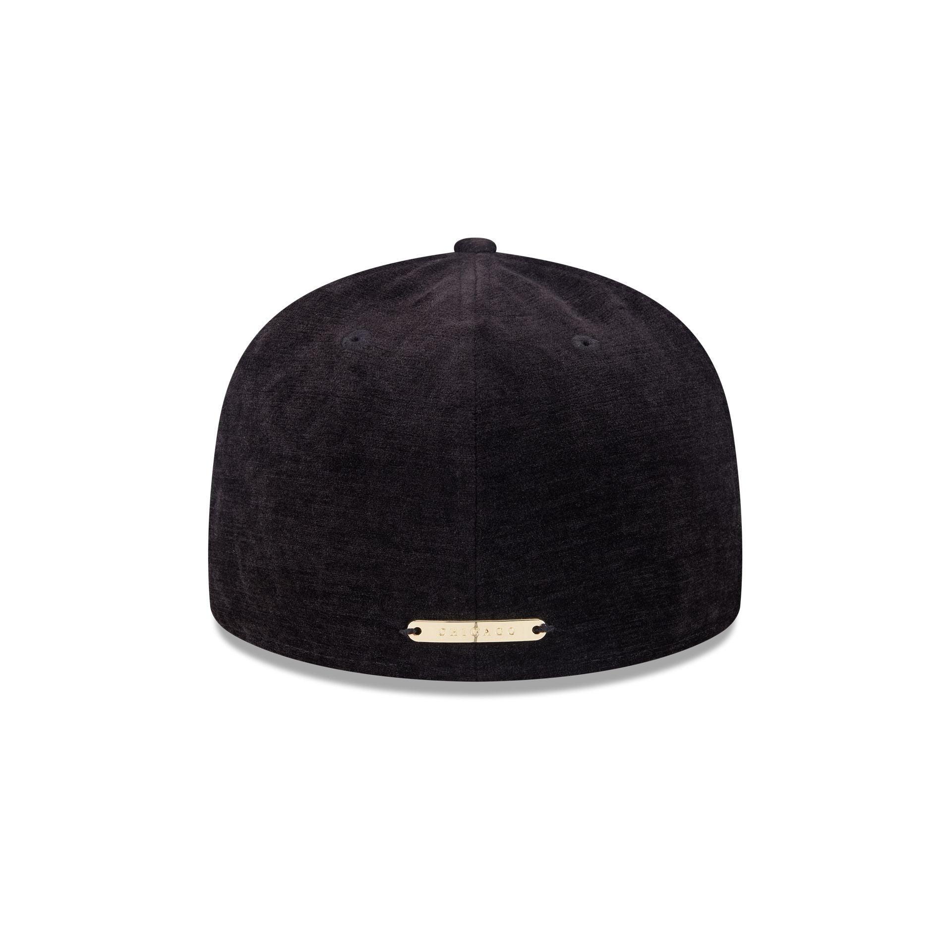 Chicago Bulls Black Velvet 59FIFTY Fitted Hat Male Product Image
