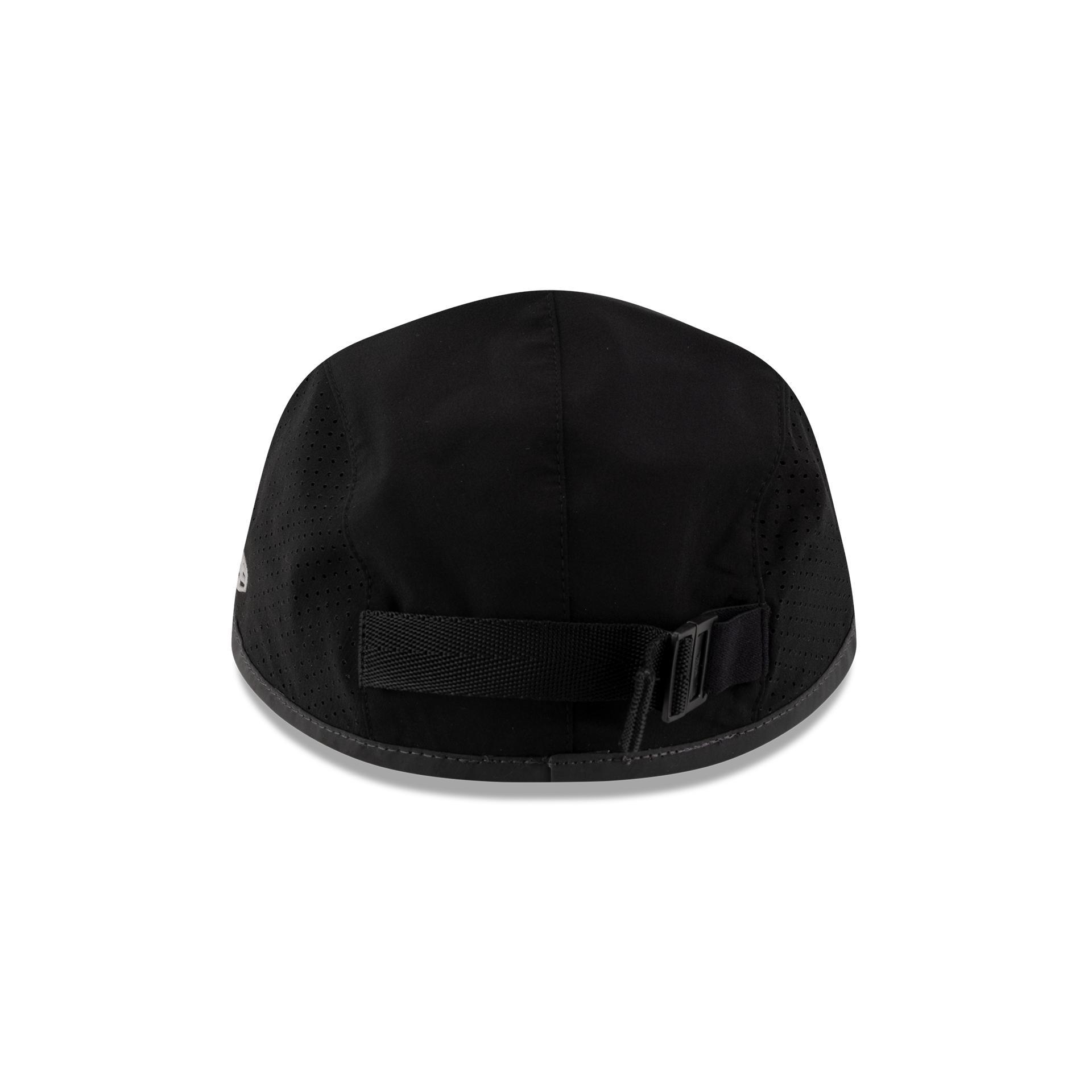 New Era Branded Train Performance Black Runner Hat Male Product Image