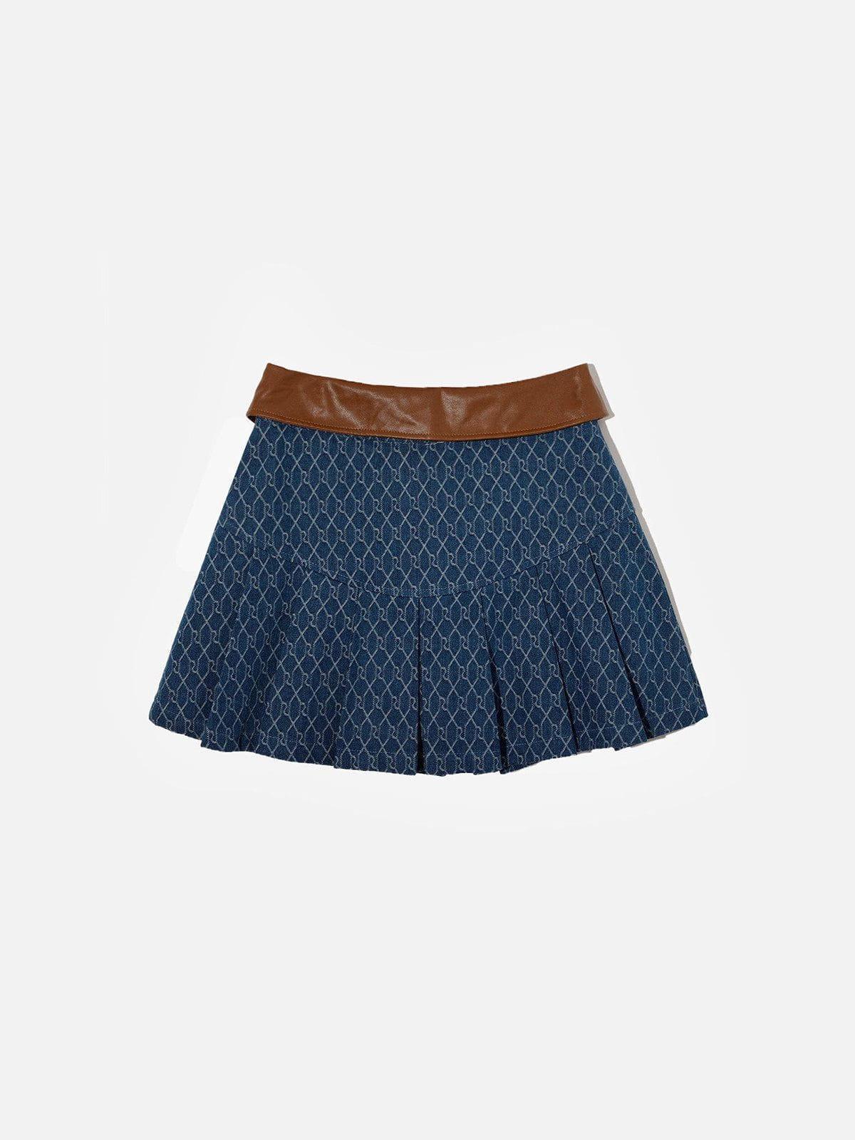 Aelfric Eden Vintage Denim Jacquard Cropped Jacket Product Image
