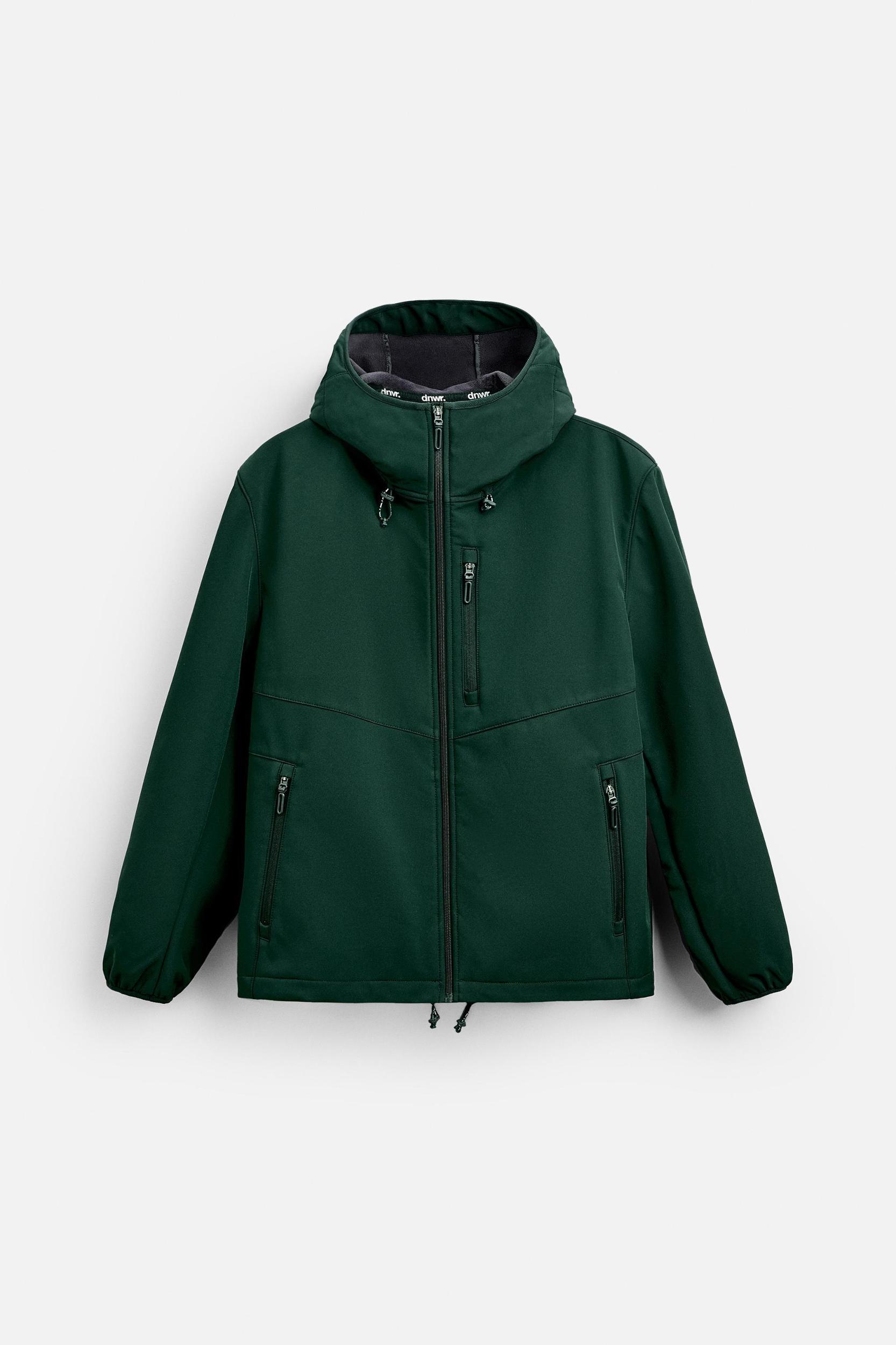 HOODED TECHNICAL JACKET Product Image