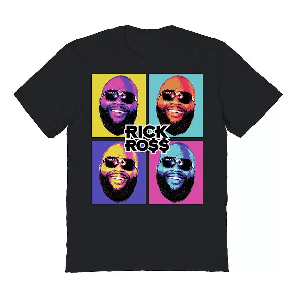 Men's Pop Art Graphic Tee, Size: XL, Black Product Image