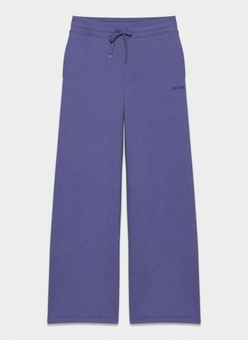 cozy fleece perfect banded wide sweatpant Product Image
