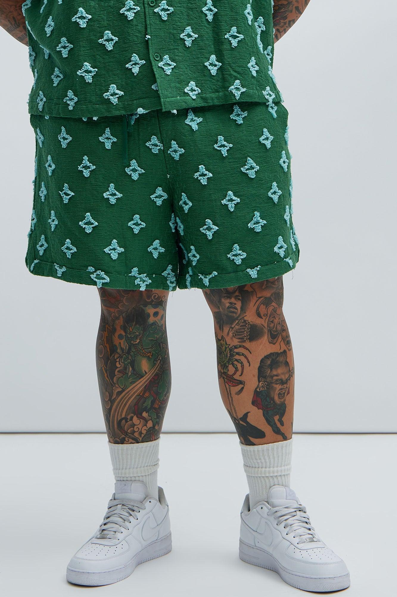 Starlet Warmup Shorts - Green Product Image
