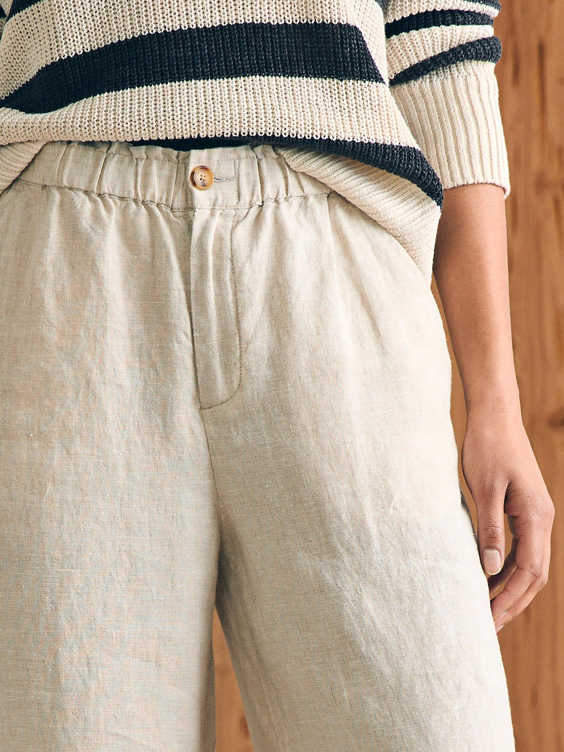 Monterey Linen Pant - Flax Female Product Image