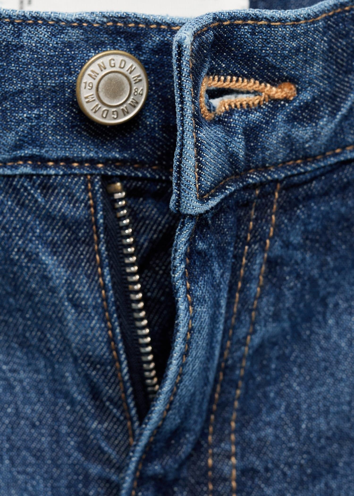High-rise wideleg jeans - Women | MANGO USA Product Image