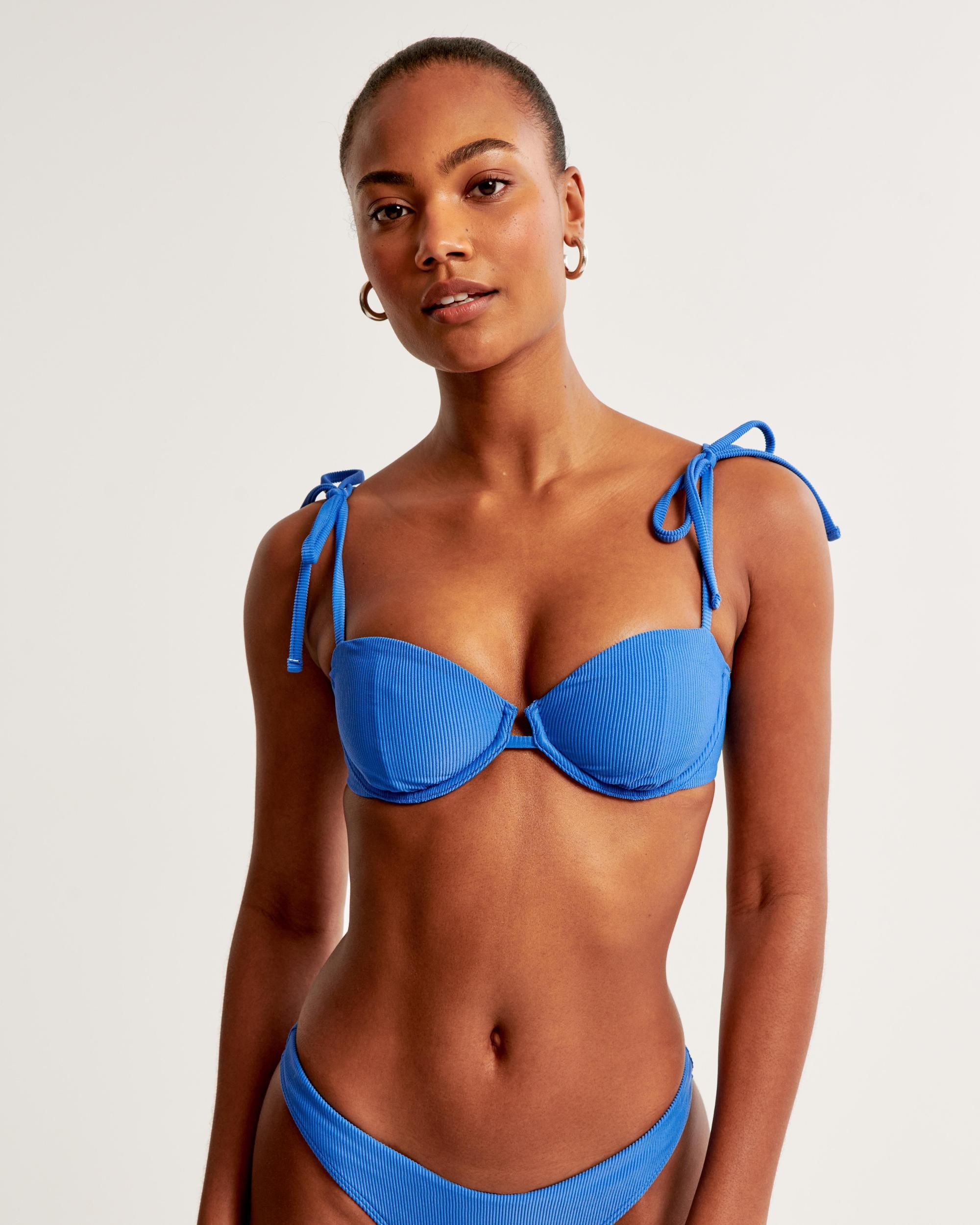 Tie-Strap Underwire Bikini Top Product Image