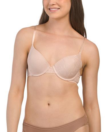 2pk Jacquard Soft Lift Bras for Women | Spandex/Nylon Product Image