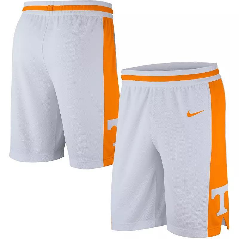 Men's Nike White Tennessee Volunteers Retro Replica Performance Basketball Shorts, Size: Small Product Image
