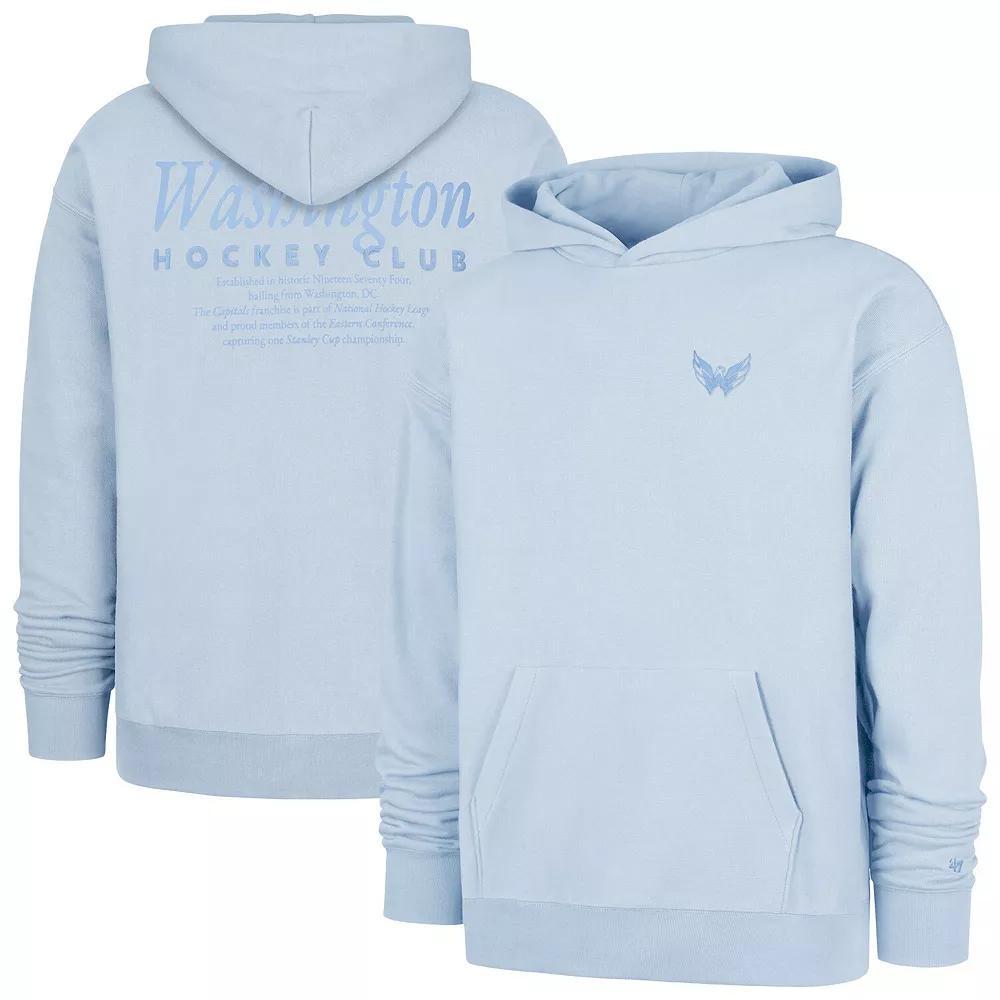 Men's '47  Light Blue Seattle Kraken Foundation Pullover Hoodie, Size: Small, Krk Light Product Image