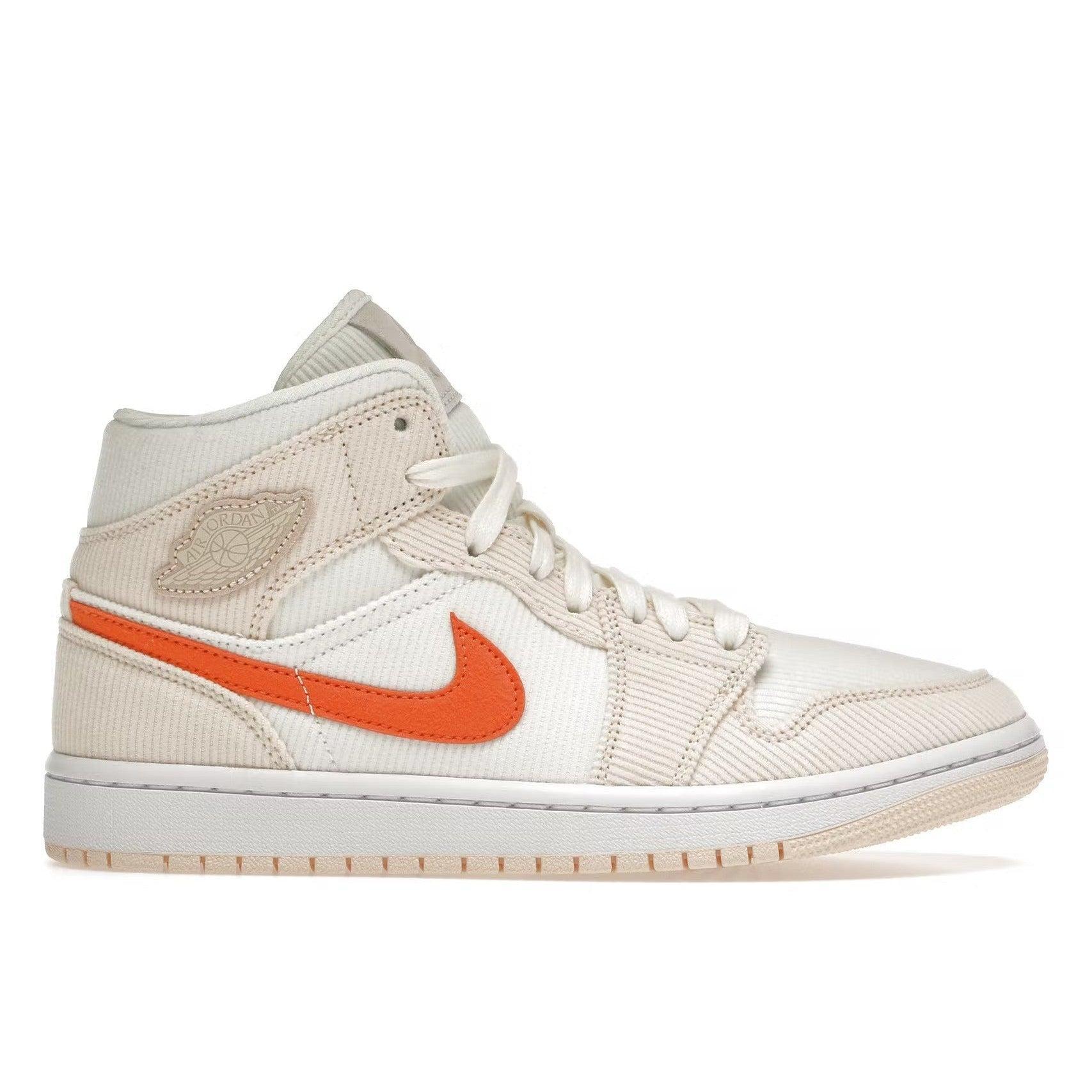 Air Jordan 1 Mid SE "Corduroy Sail" (Women's) Product Image