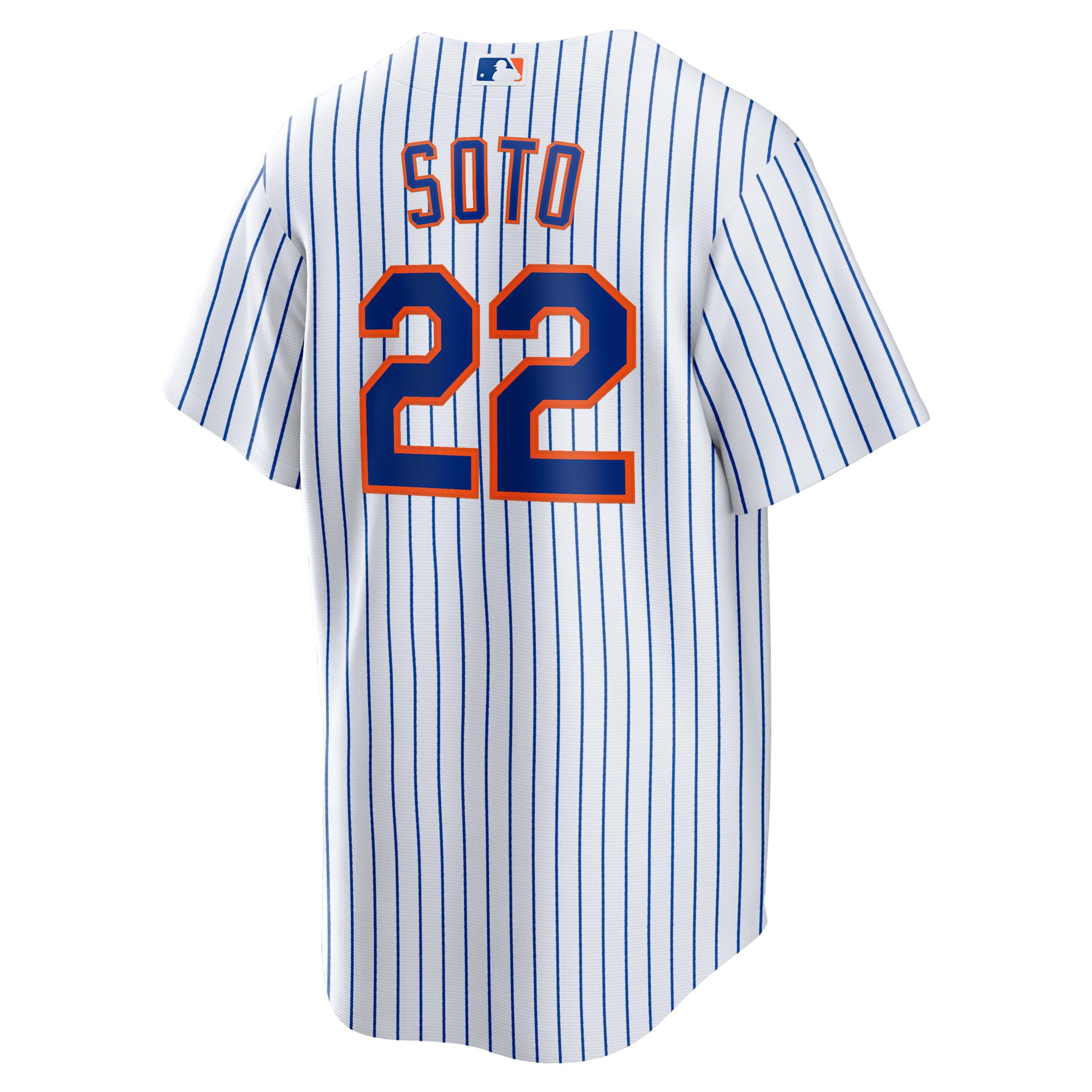 Juan Soto New York Mets Men's Nike MLB Replica Jersey Product Image