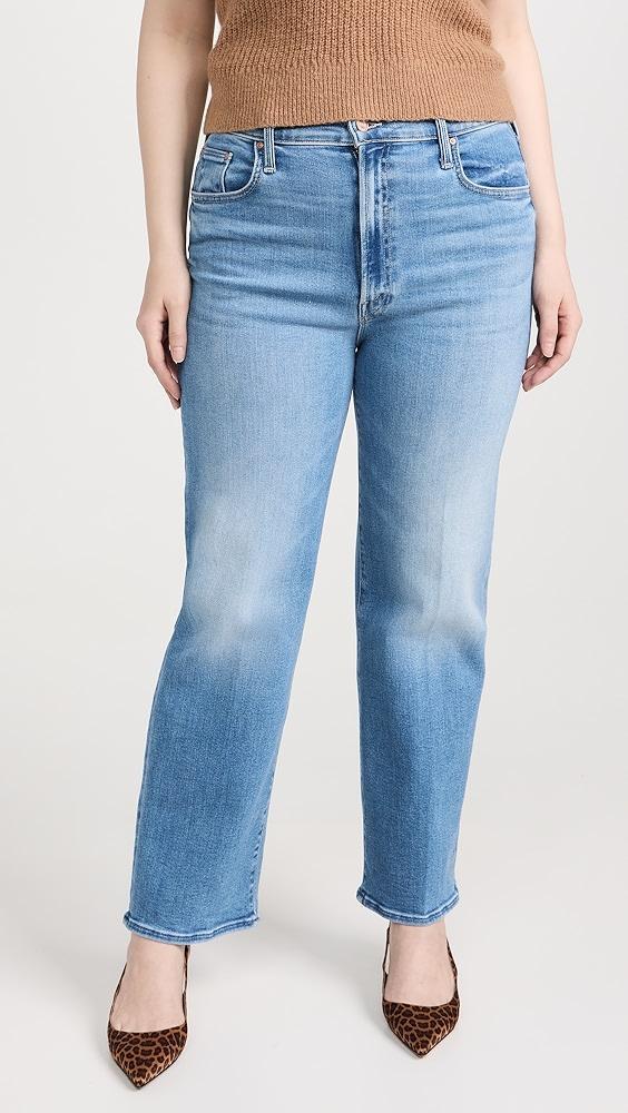 MOTHER The Rambler Zip Flood Jeans | Shopbop Product Image
