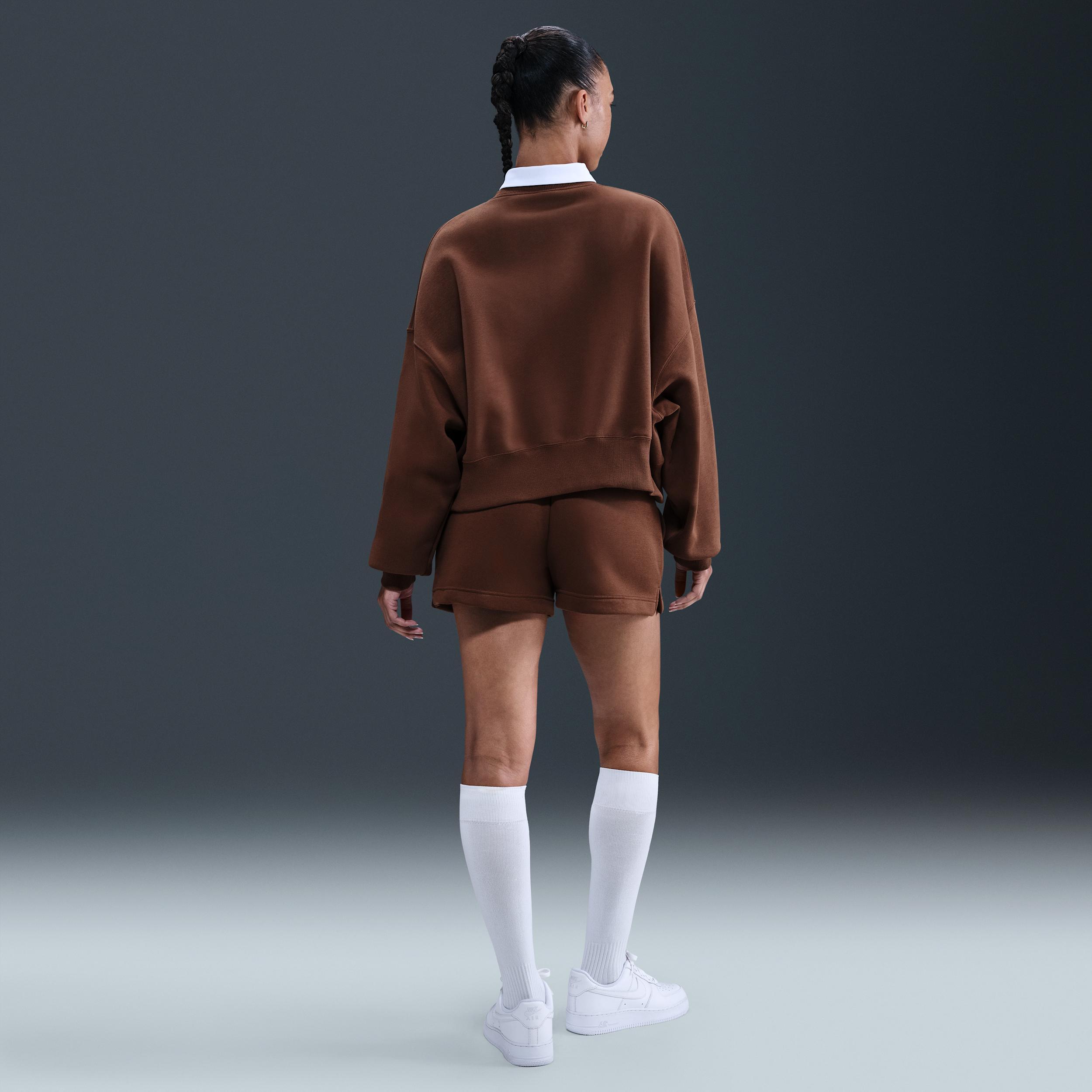 Women's Nike Sportswear Phoenix Fleece Over-Oversized Crew-Neck Sweatshirt Product Image