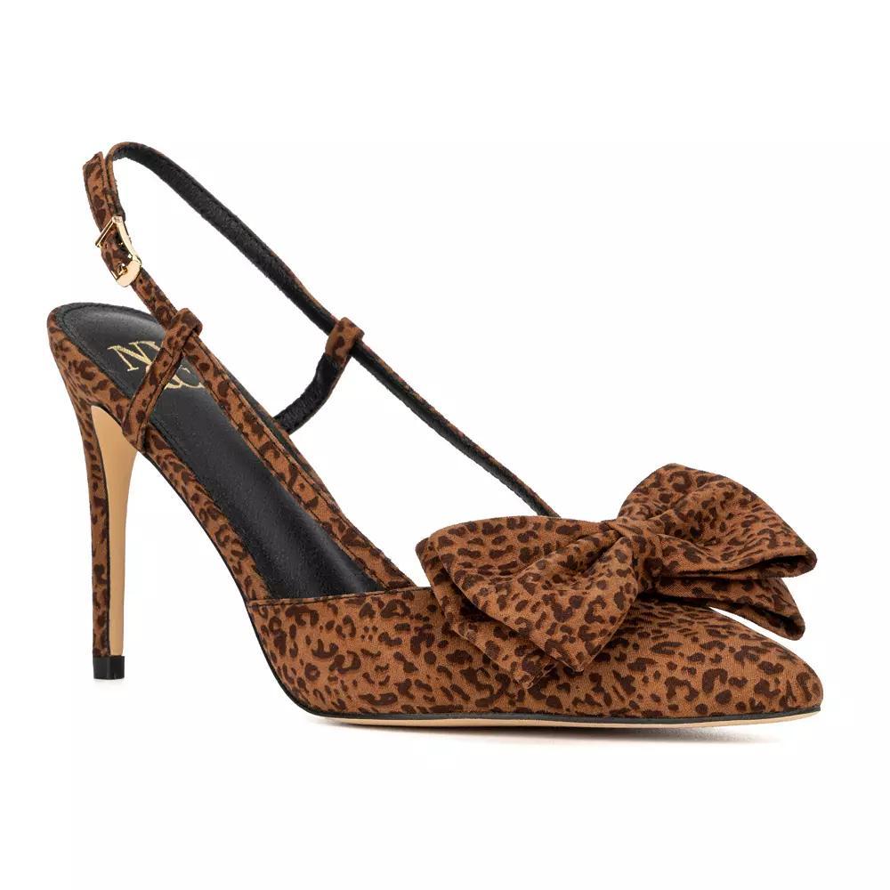 New York & Company Georgina Womens Heels Red Product Image