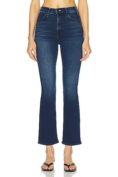 Mother The Hustler High Rise Ankle Flare Jeans in Heirloom Product Image