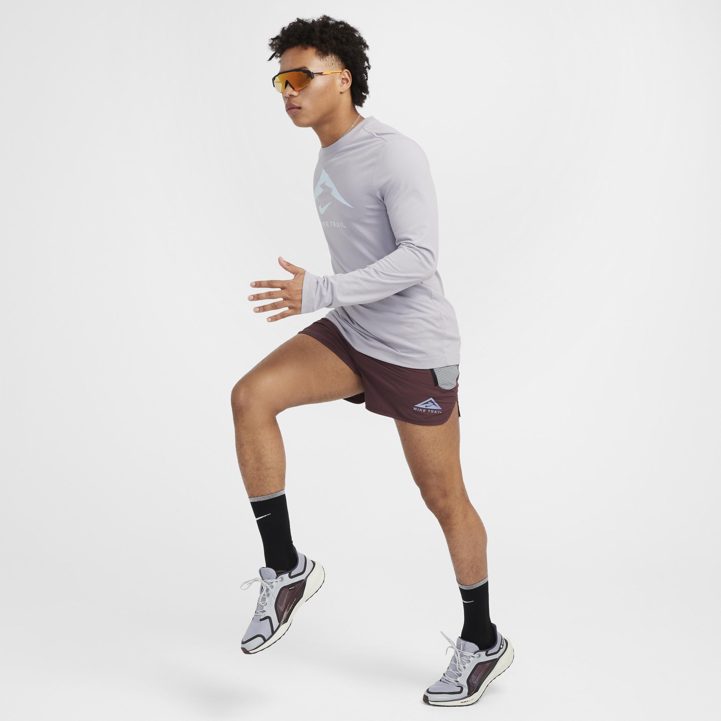 Nike Men's Dri-FIT Long-Sleeve Trail Running T-Shirt Product Image