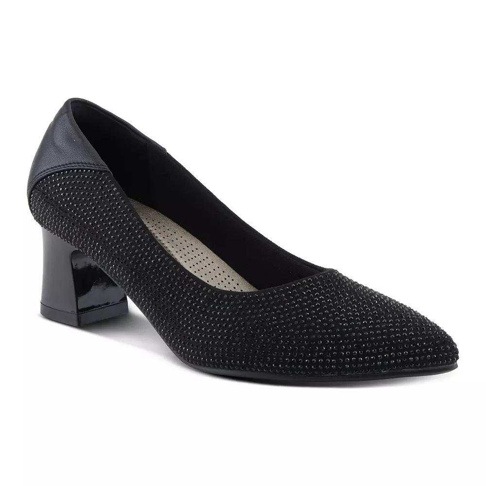 Patrizia Senna Women's Block Heel Pumps, Size: 36, Black Product Image
