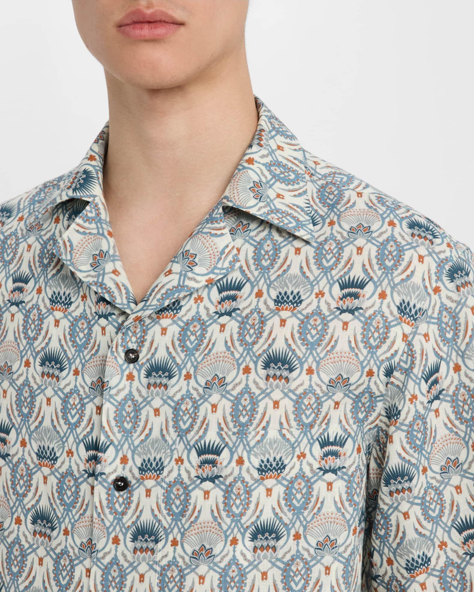 Men's Federico Linen Camp Shirt Product Image
