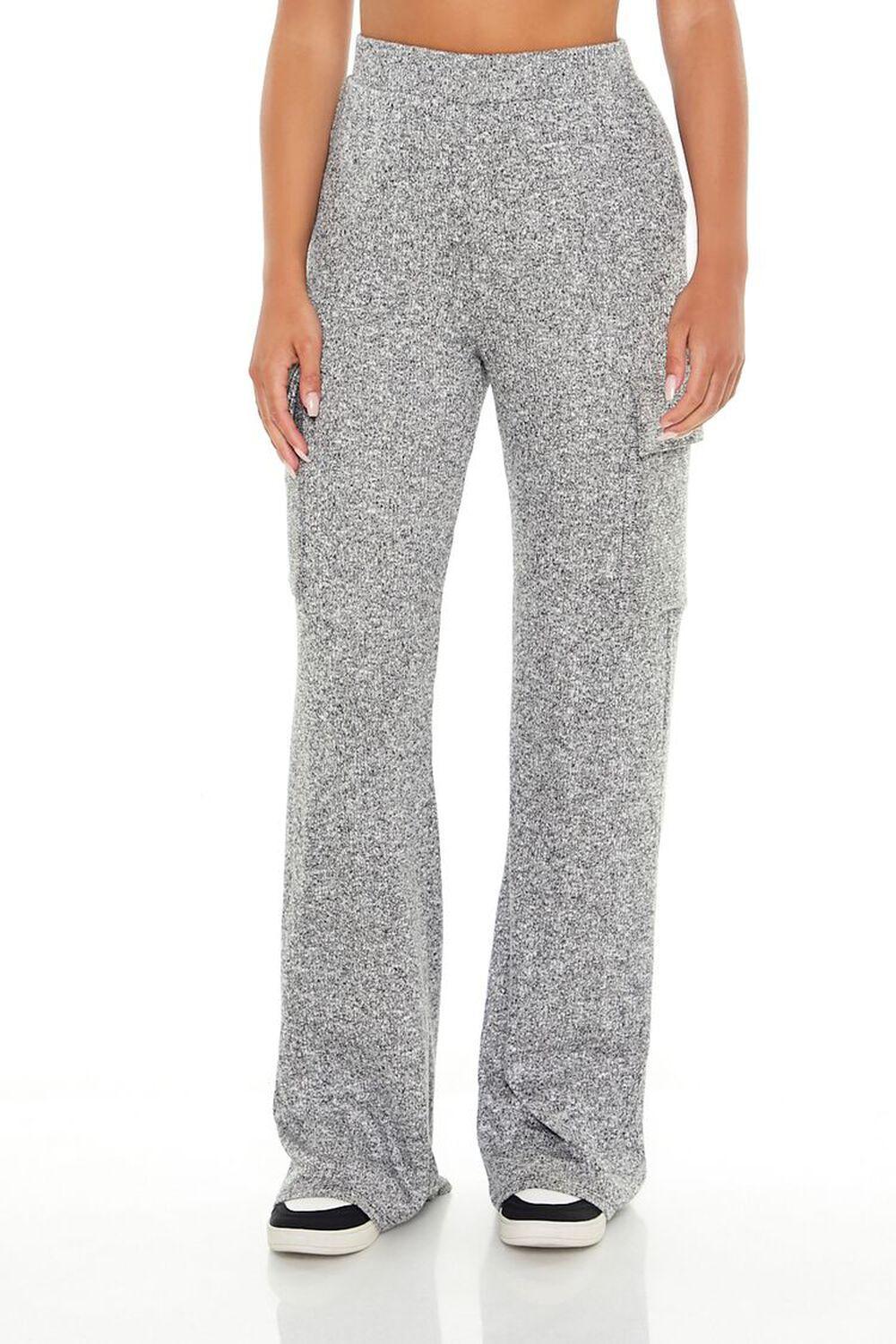 Sweater-Knit Cargo Pants | Forever 21 Product Image
