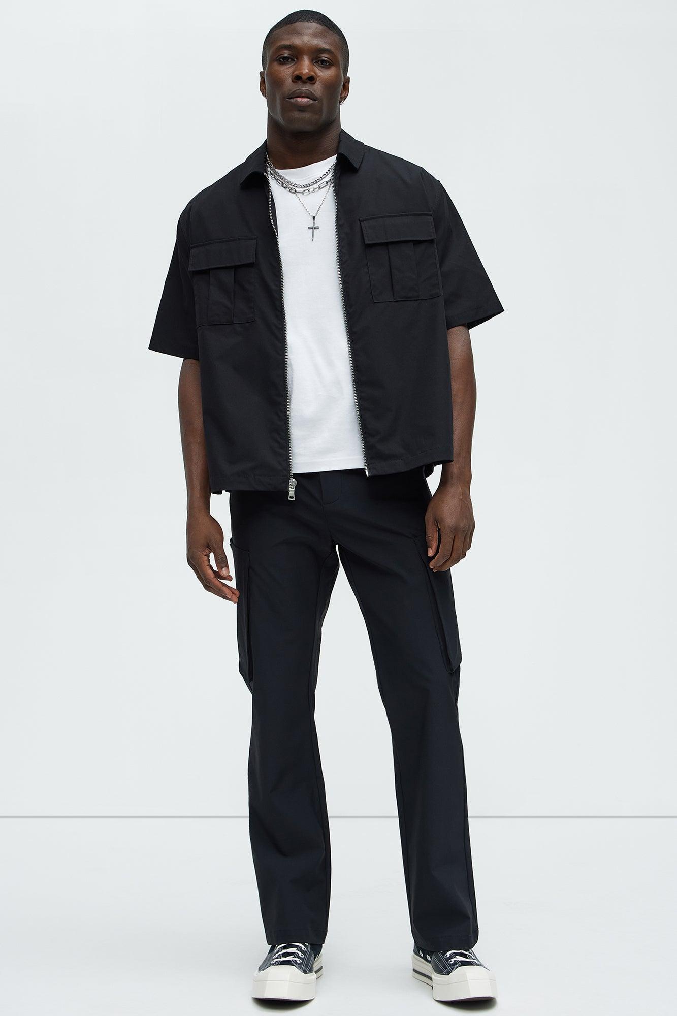 Easy Tech Slim Flare Pants - Black Product Image