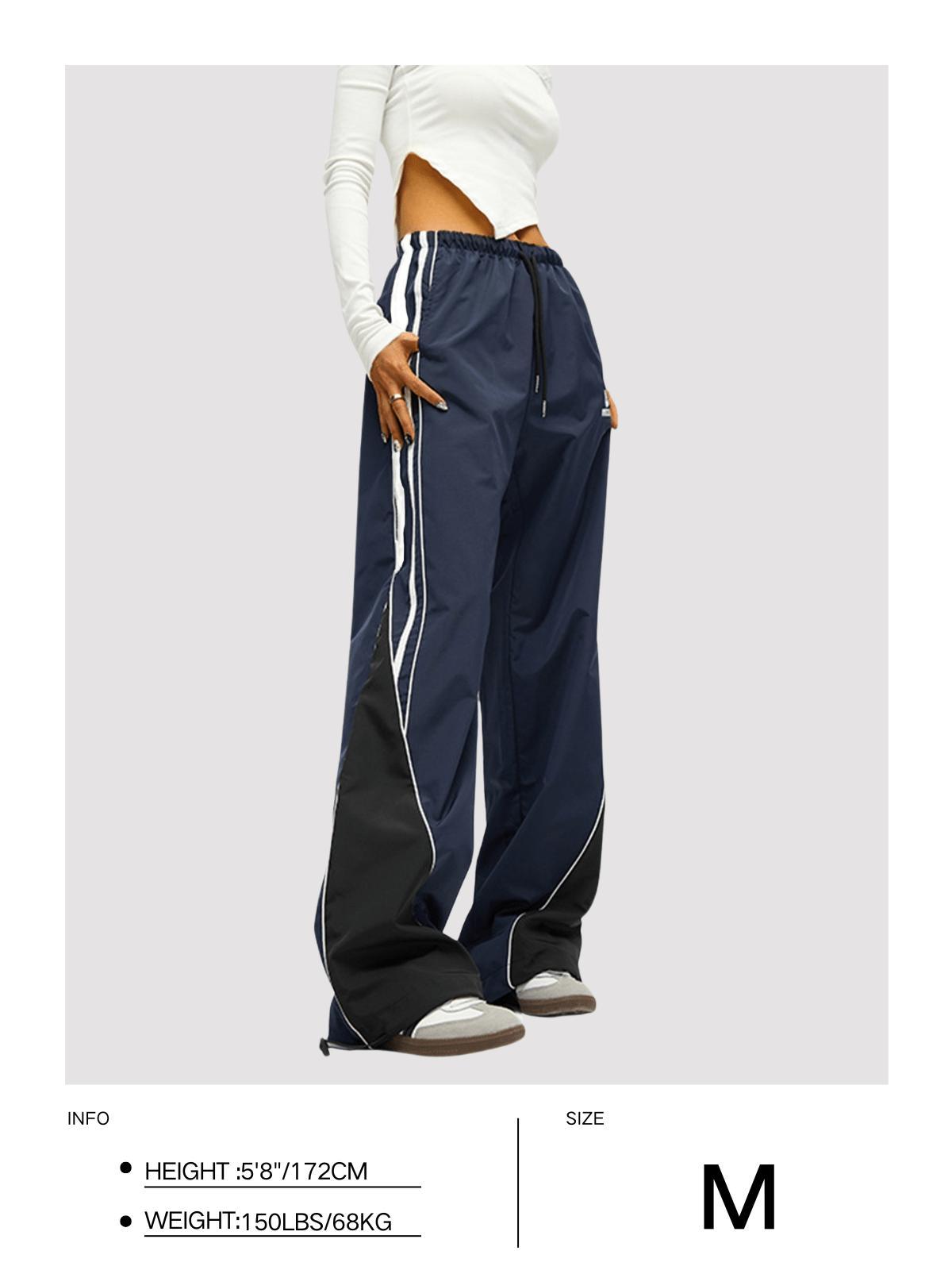 Aelfric Eden Contrast Side Baggy Track Pants Unisex Product Image