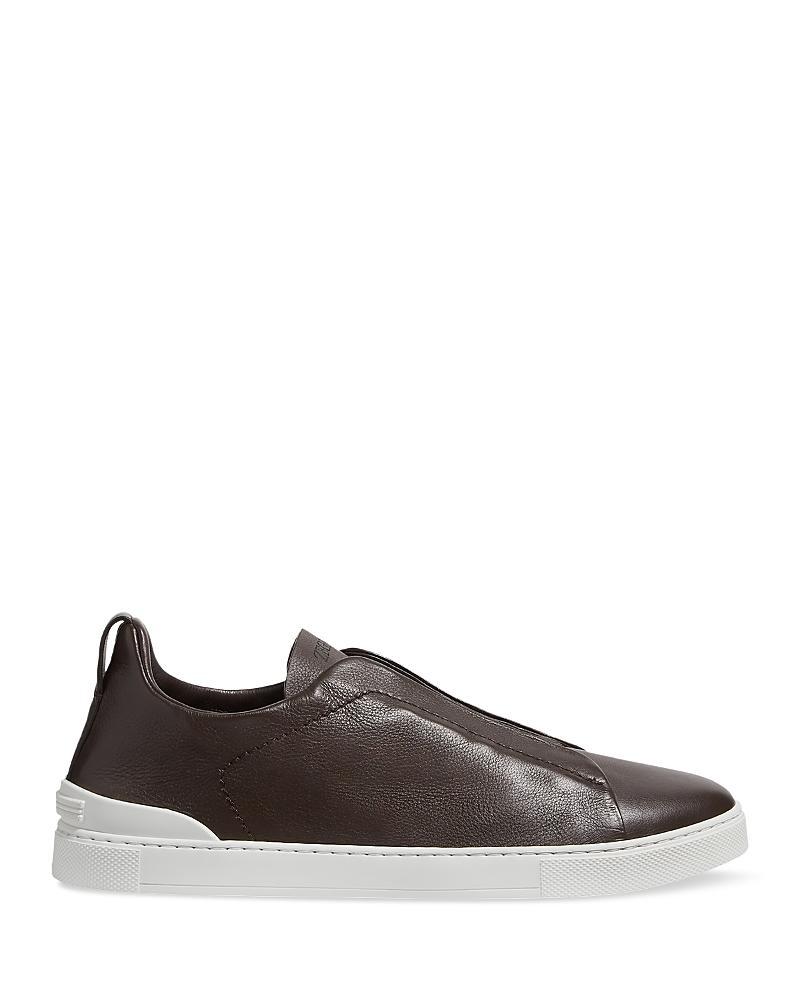 Zegna Mens Triple Stitch Secondskin Sneakers Product Image