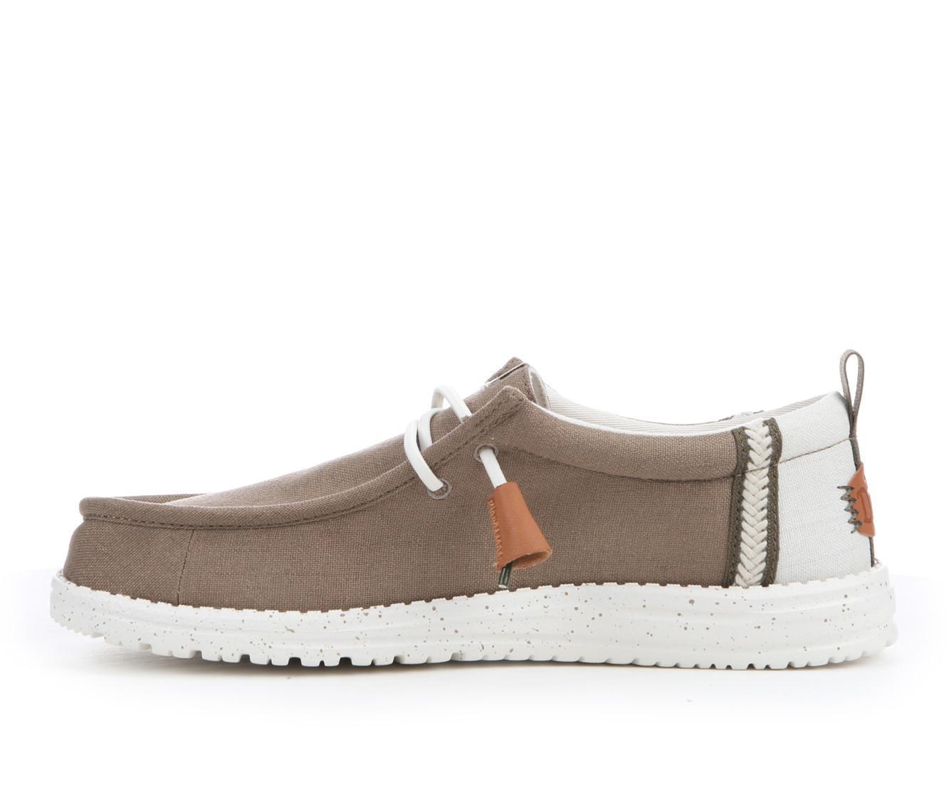 Men's HEYDUDE Wally Craft Linen Casual Shoes Product Image