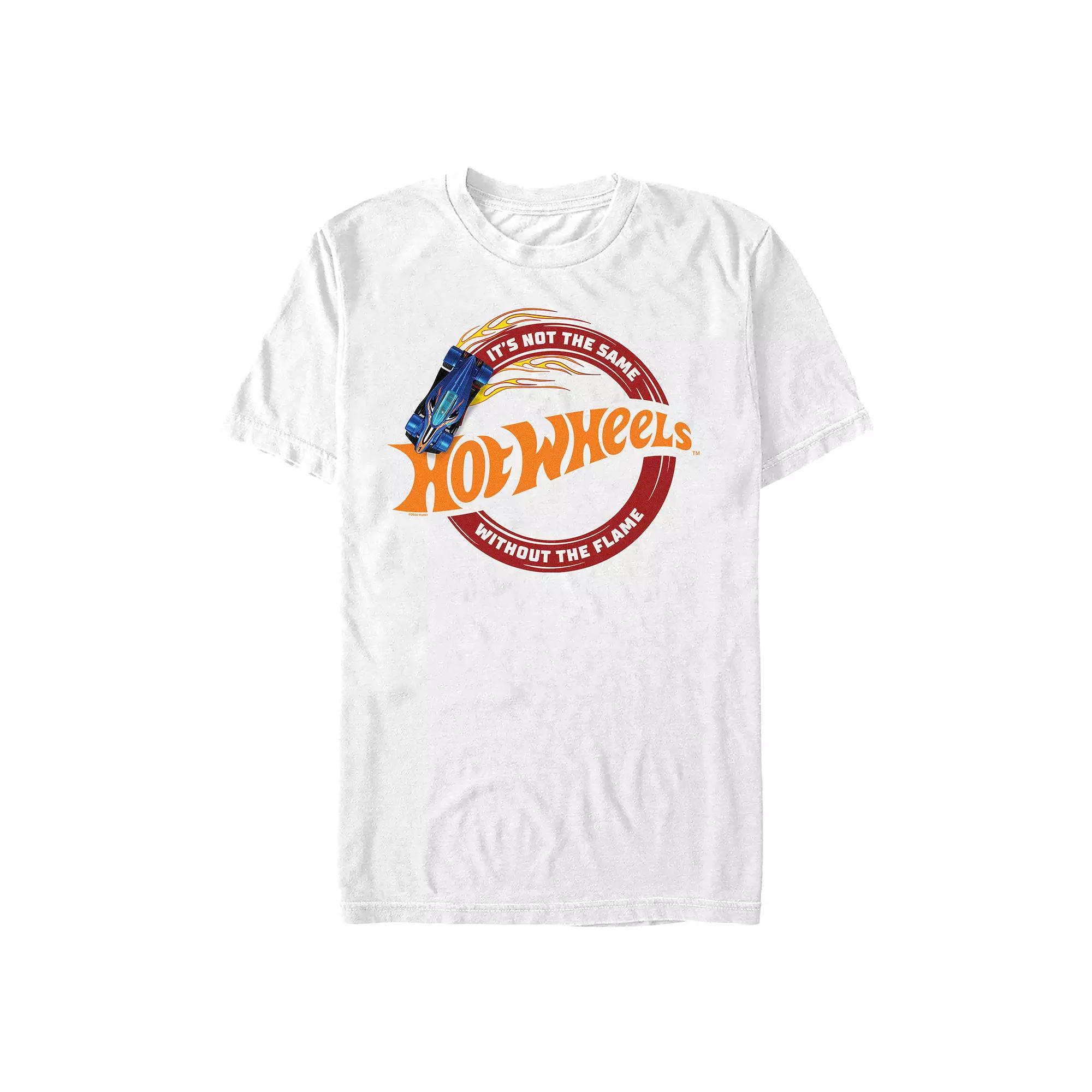 Mens Hot Wheels Its Not The Same Without The Flame Graphic Tee Product Image