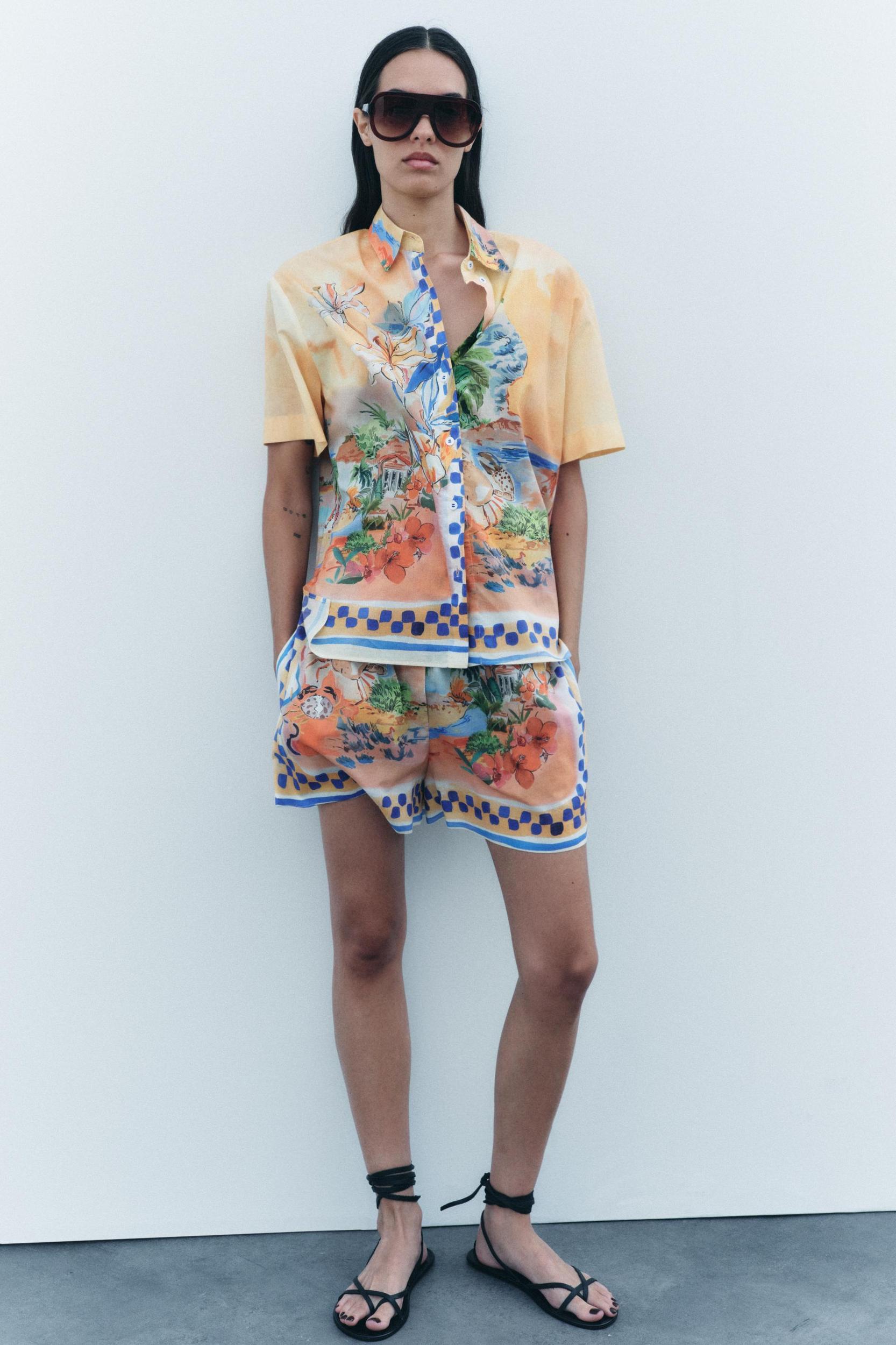 PRINTED SHIRT ZW COLLECTION Product Image