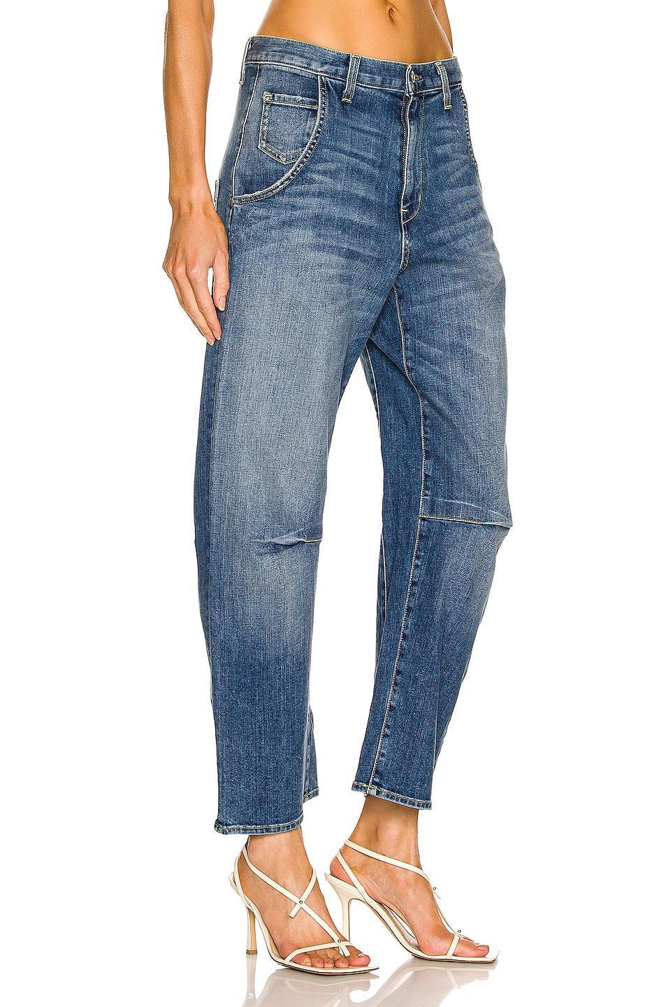 Emerson Wide-Leg Faded Denim Jeans Product Image