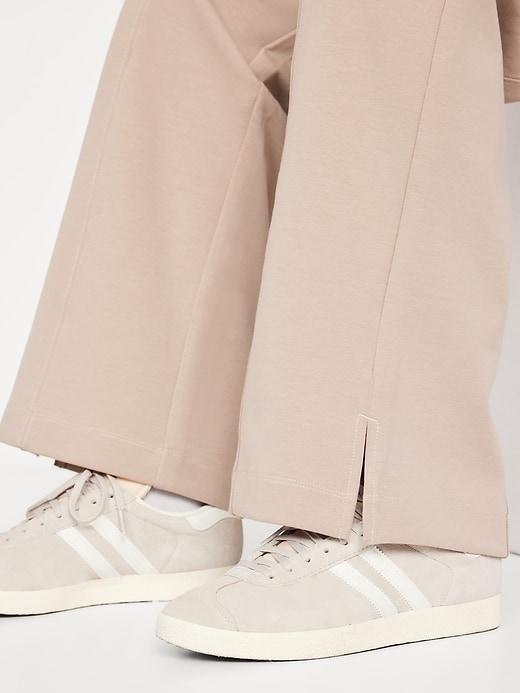 High-Waisted Dynamic Fleece Trouser Pants Product Image