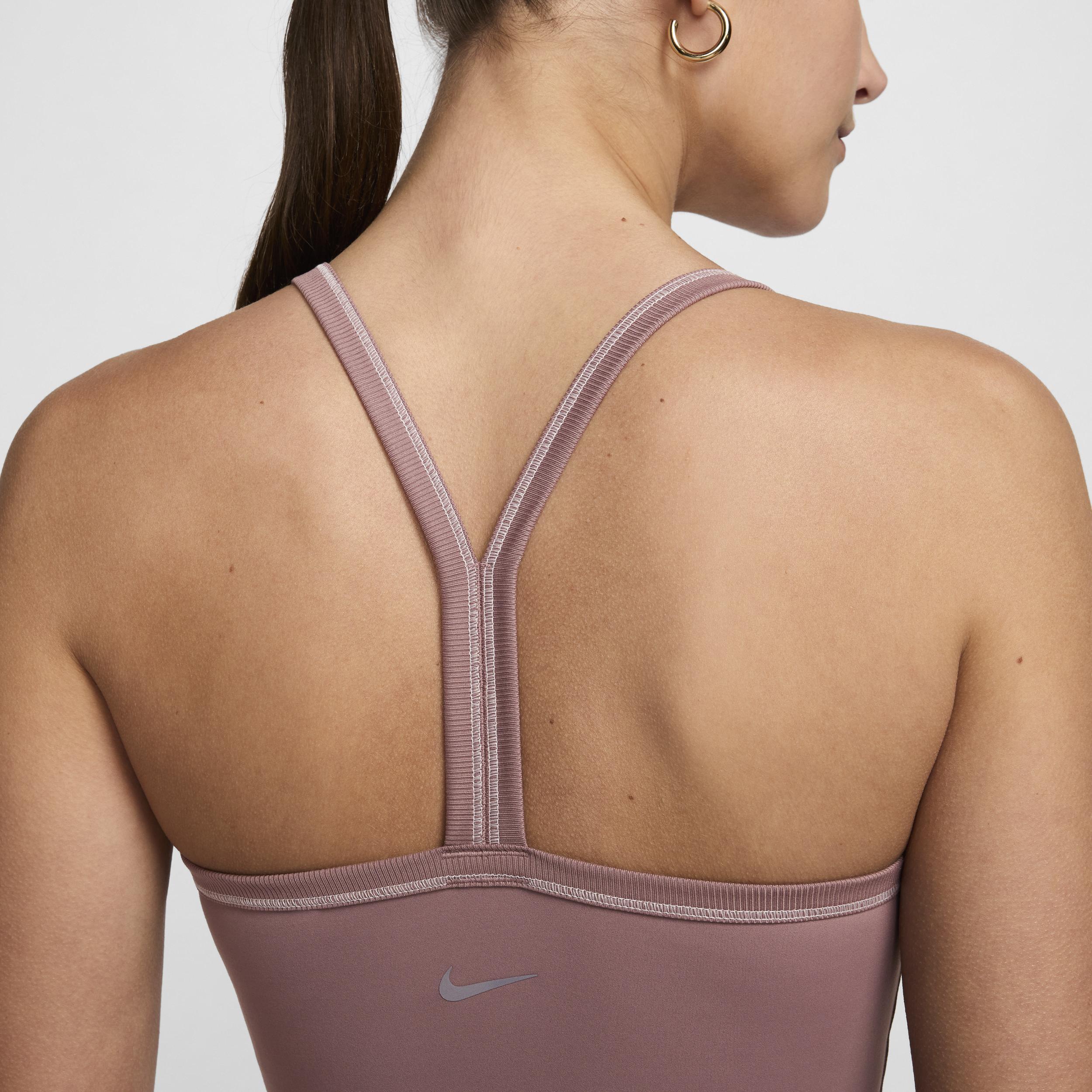 Nike Women's One Fitted Dri-FIT Cropped Tank Top Product Image