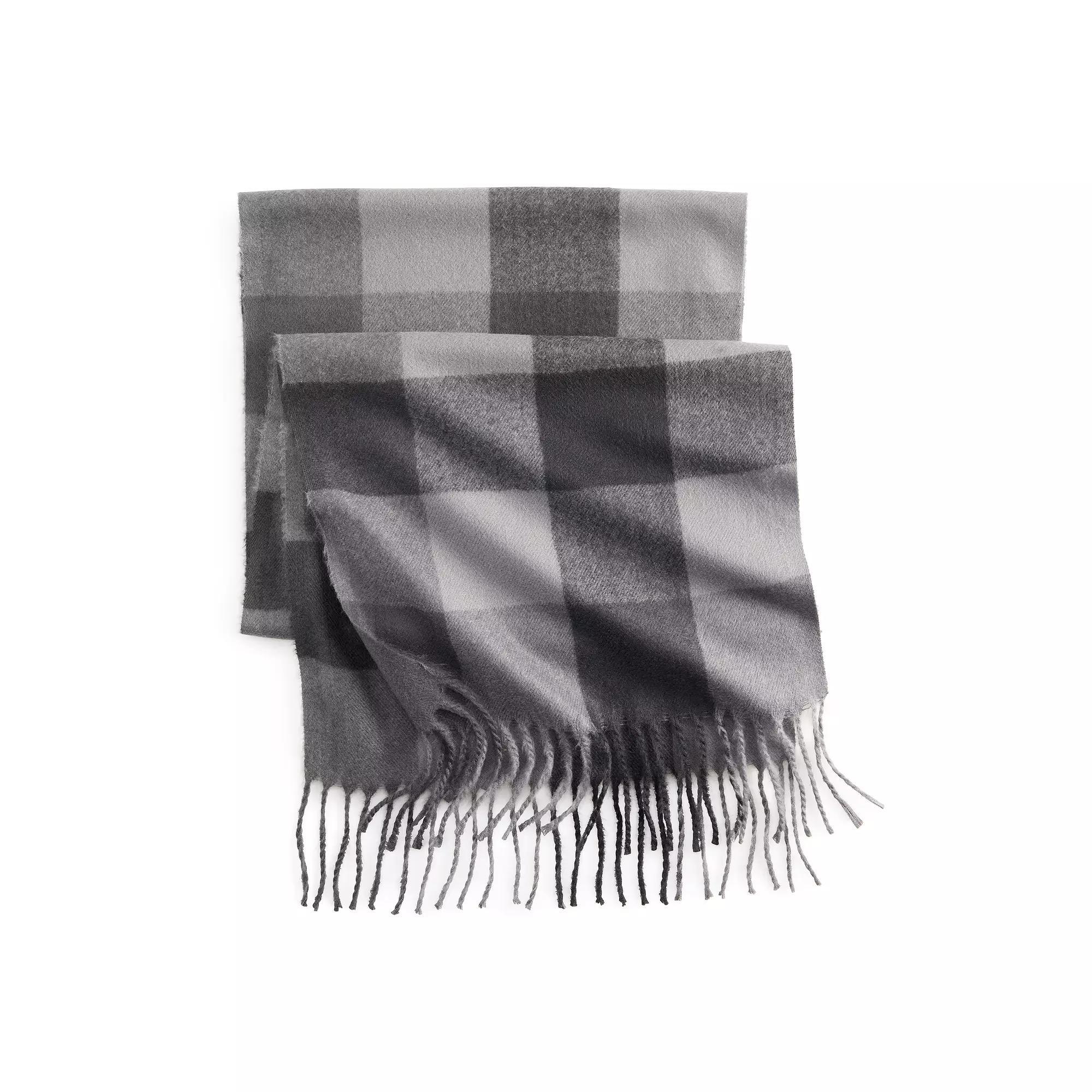 Mens Sonoma Goods For Life Brushed Plaid Scarf Product Image