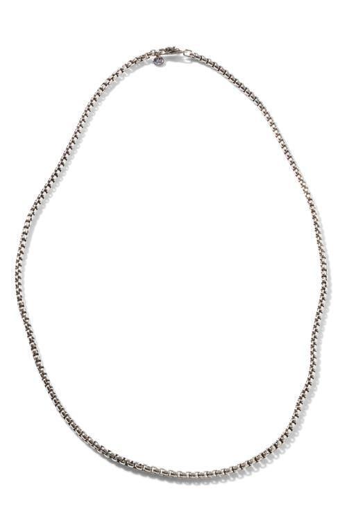 John Hardy Sterling Silver Classic Chain Woven Box Chain Necklace, 24 Product Image